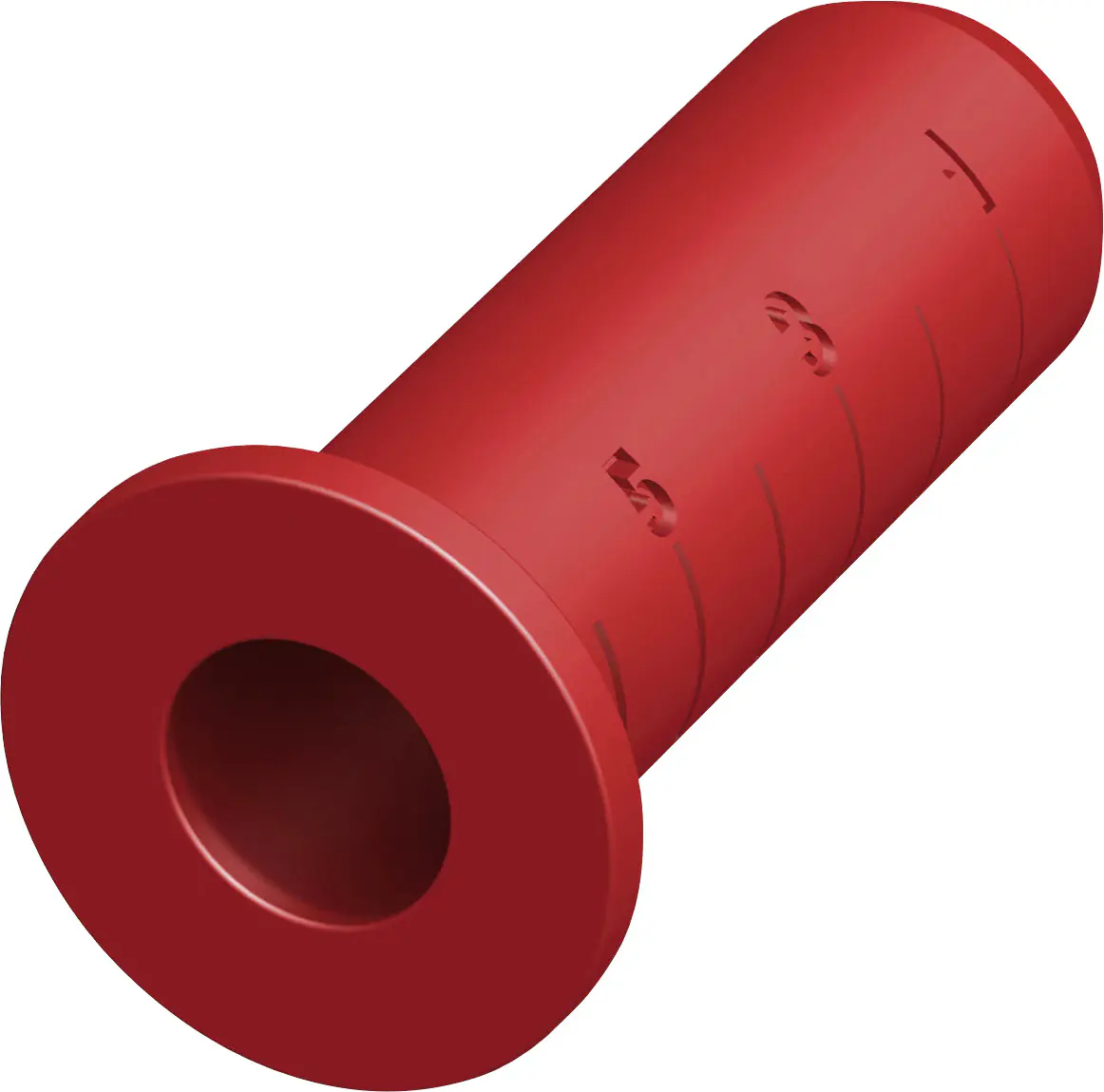 alfer Spannhülse 23.5 mm 23.5 mm PVC (Kunststoff) glatt rot