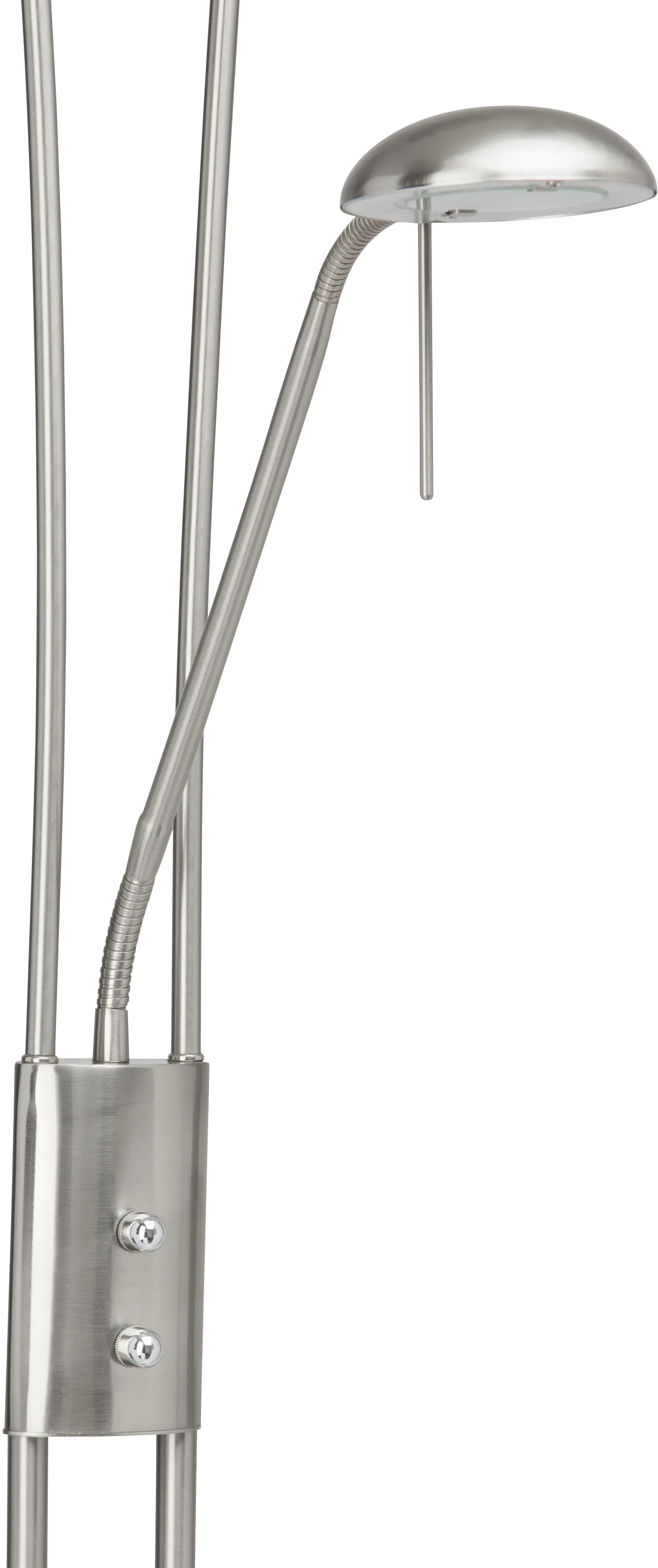 Brilliant LED Deckenfluter mit Lesearm 180 cm Finn weiß Brilliant LED Deckenfluter mit Lesearm 180 cm Finn weiß