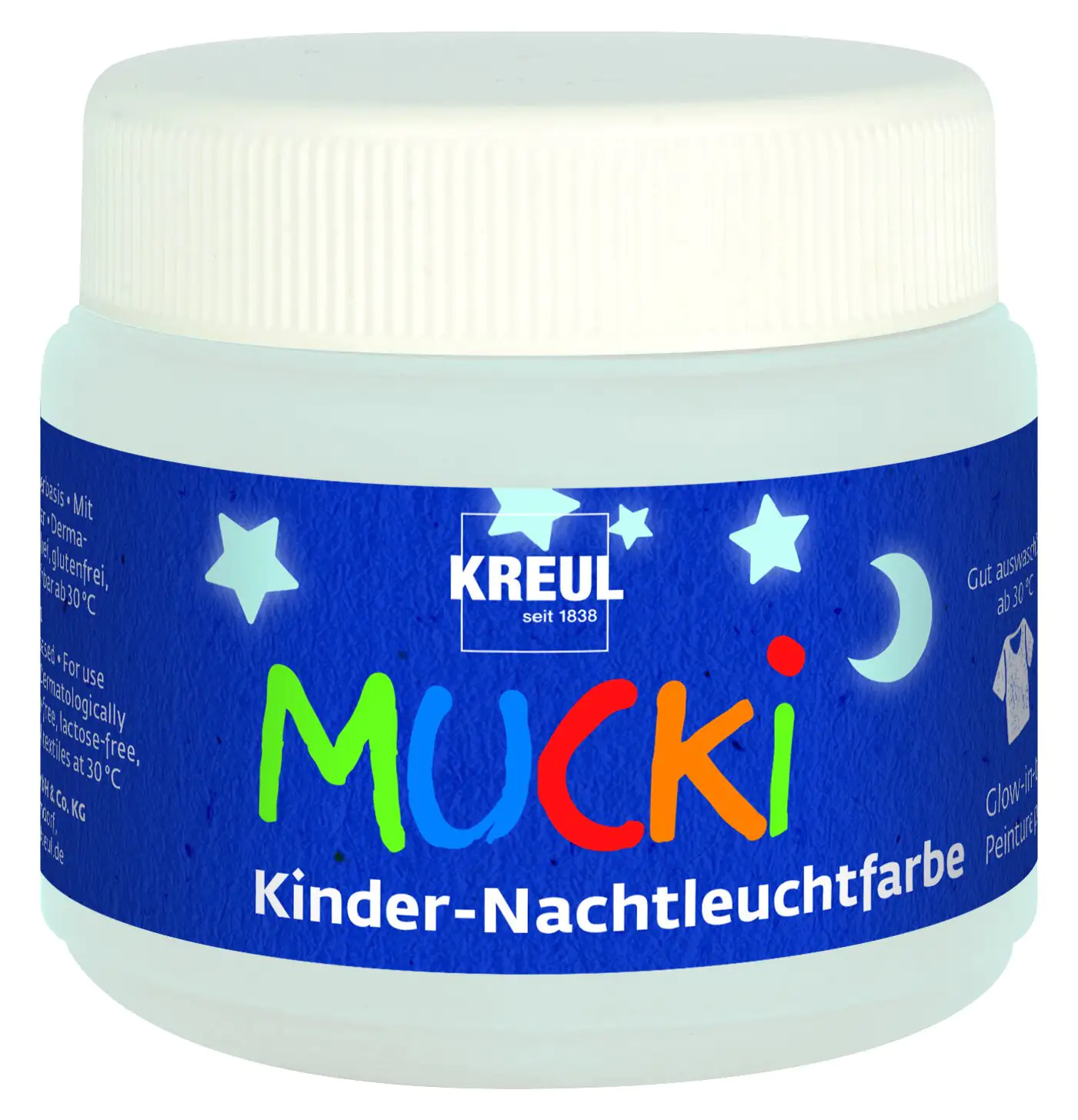 Kreul Mucki Nachtleuchtfarbe 150 ml Kreul Mucki Nachtleuchtfarbe 150 ml