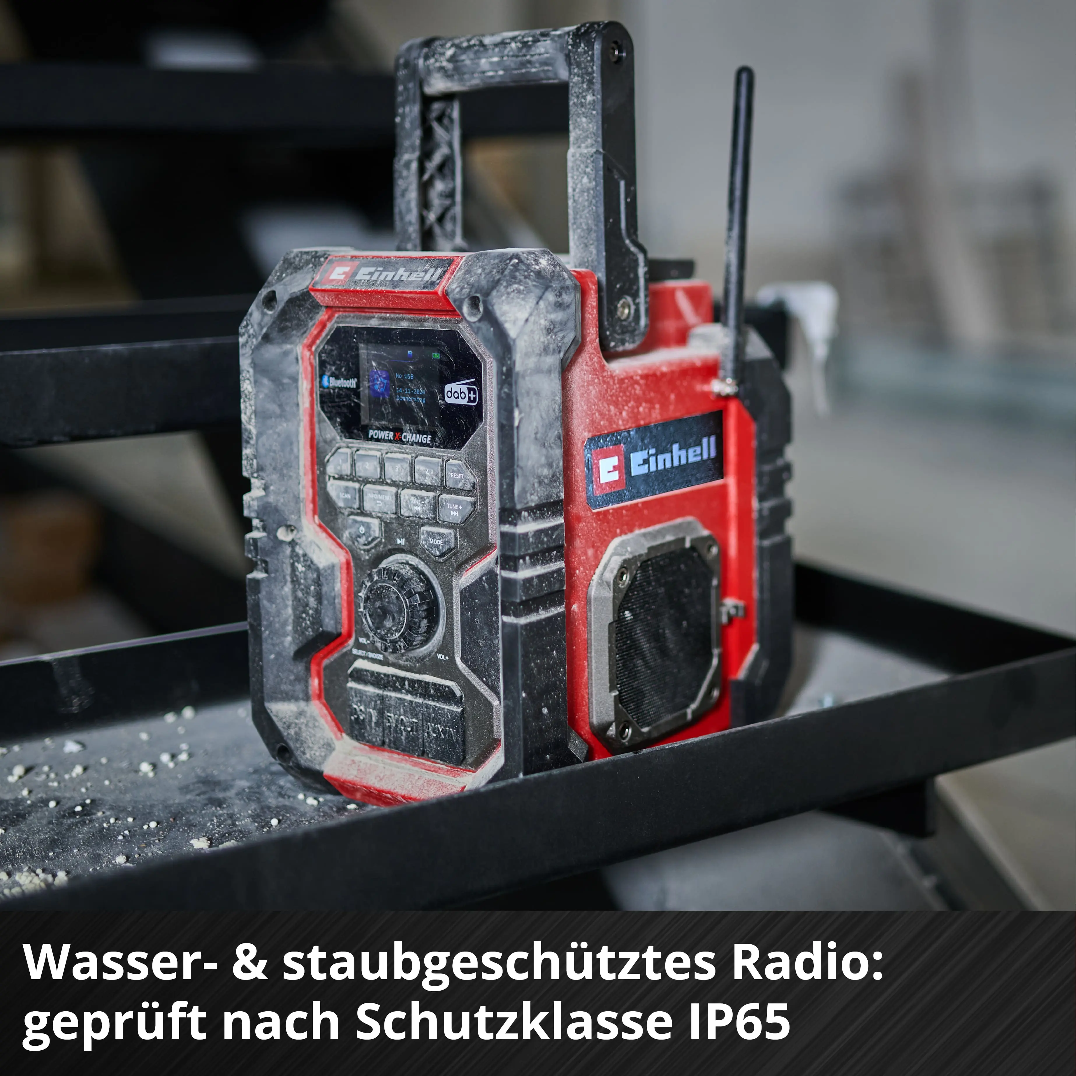 Einhell Expert Baustellenradio Akku-Radio TE-CR 18 Li DAB+/FM/BT Solo Einhell Expert Baustellenradio Akku-Radio TE-CR 18 Li DAB+/FM/BT Solo