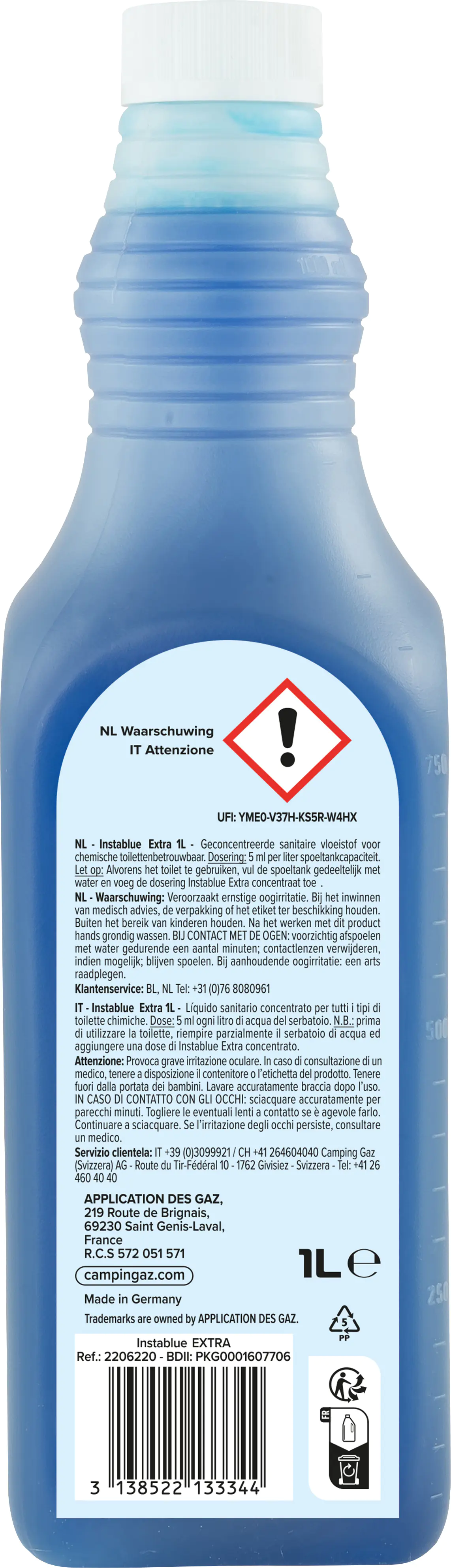 Campingaz Sanitärzusatz Instablue Extra 1L Campingaz Sanitärzusatz Instablue Extra 1L