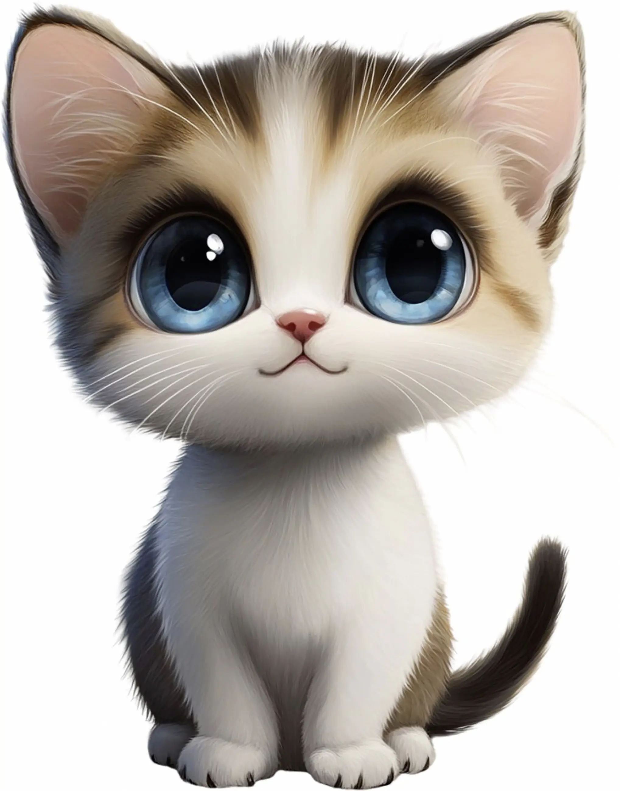 Hermann Schütz Autoaufkleber Katze 10 cm