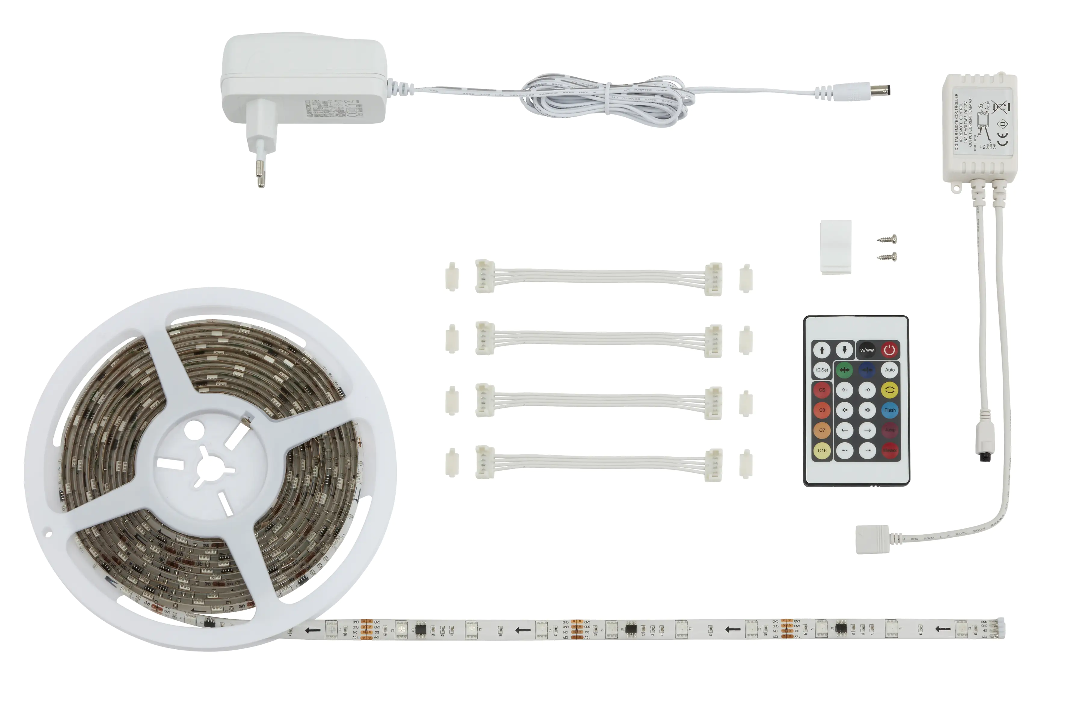 Briloner LED-Stripe RGB digital 5 m 150 x RGB mit Farbwechselfunktion Briloner LED-Stripe RGB digital 5 m 150 x RGB mit Farbwechselfunktion