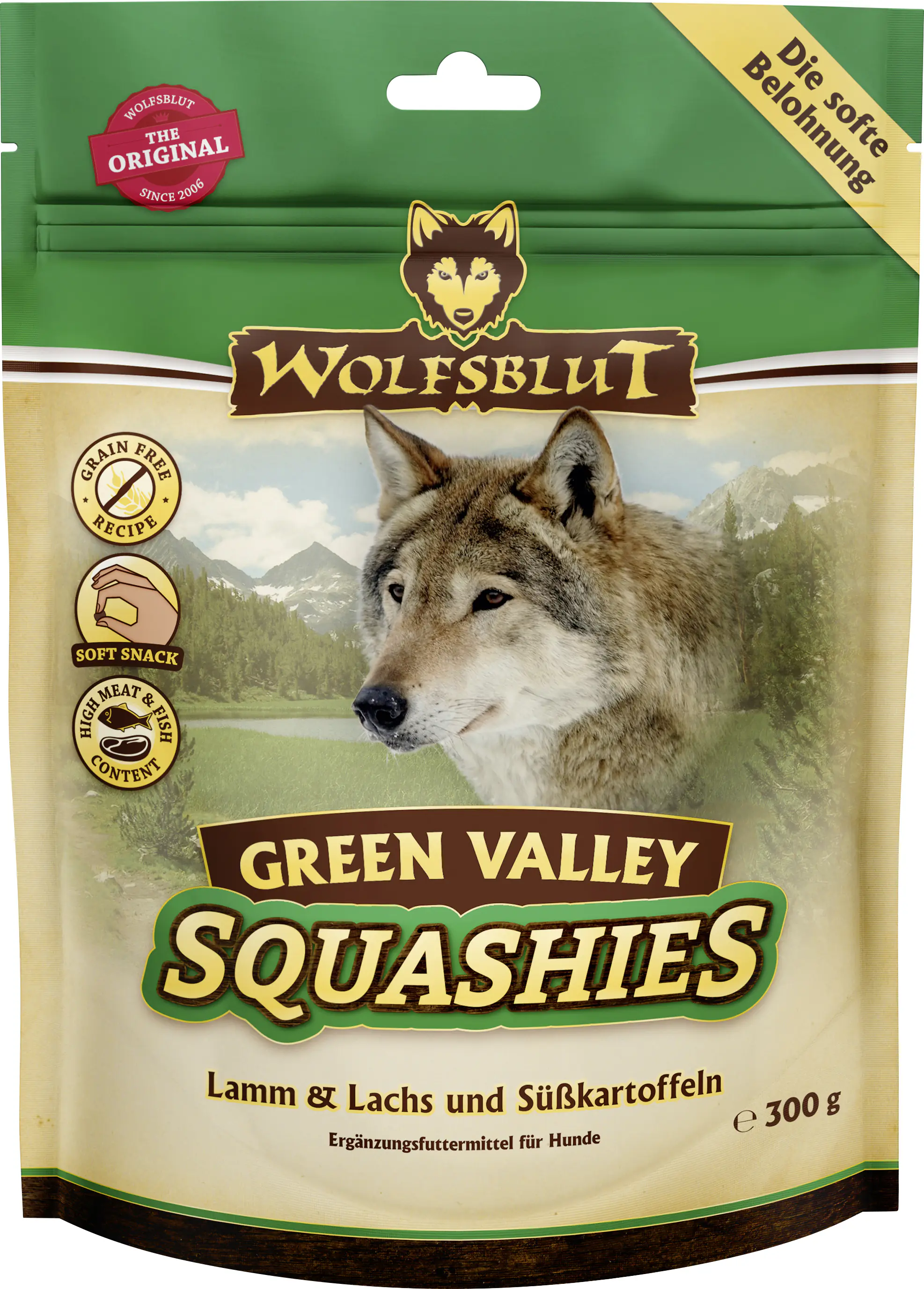 Wolfsblut Green Valley Squashies Snack 300 g