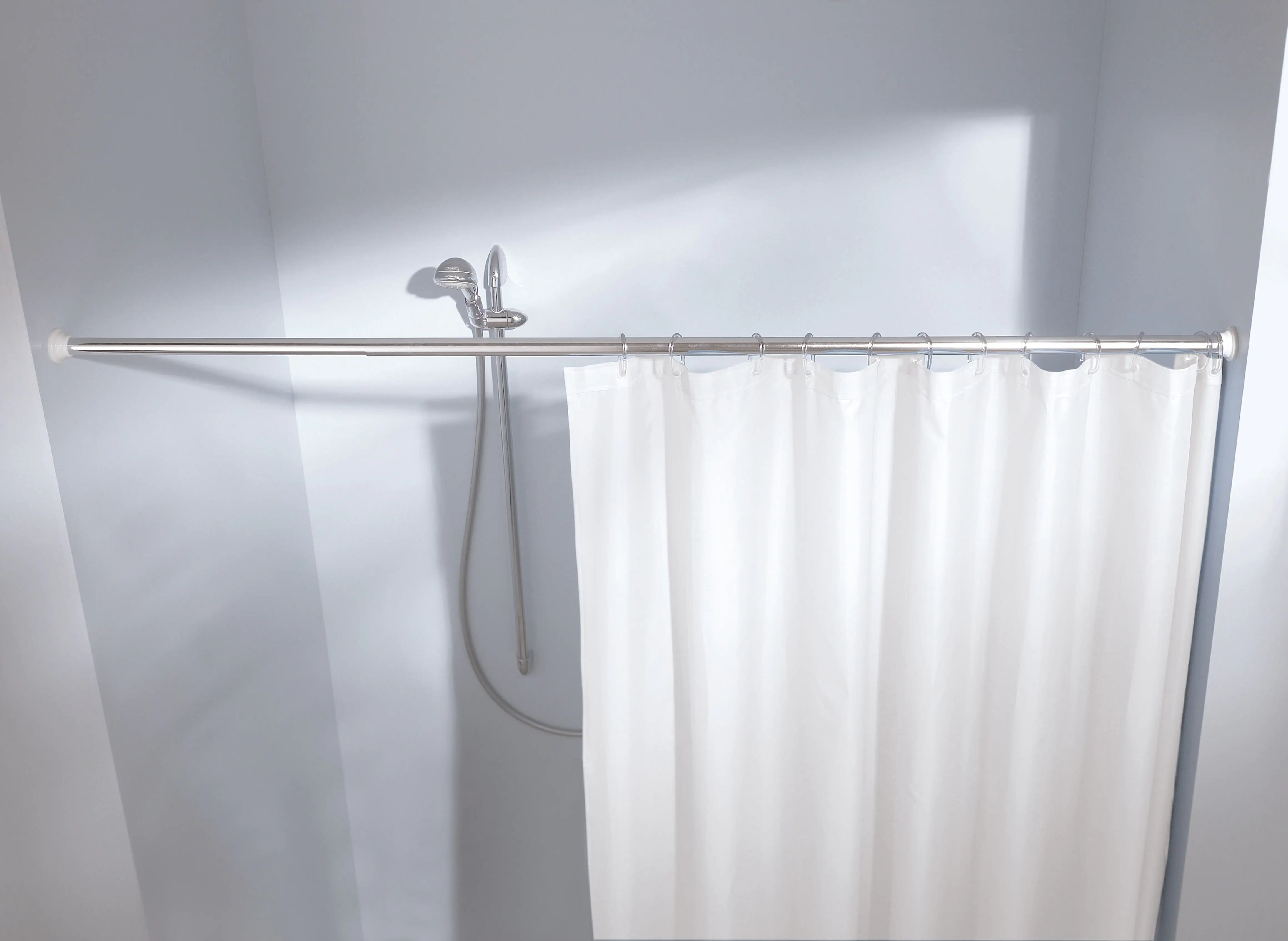 Kleine Wolke Federstange für Duschvorhang 125 - 220 cm / Ø 2,1 cm / chrom Kleine Wolke Federstange für Duschvorhang 125 - 220 cm / Ø 2,1 cm / chrom