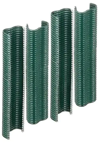 Alberts Drahtklammer 2,2 cm grün 200 Stück