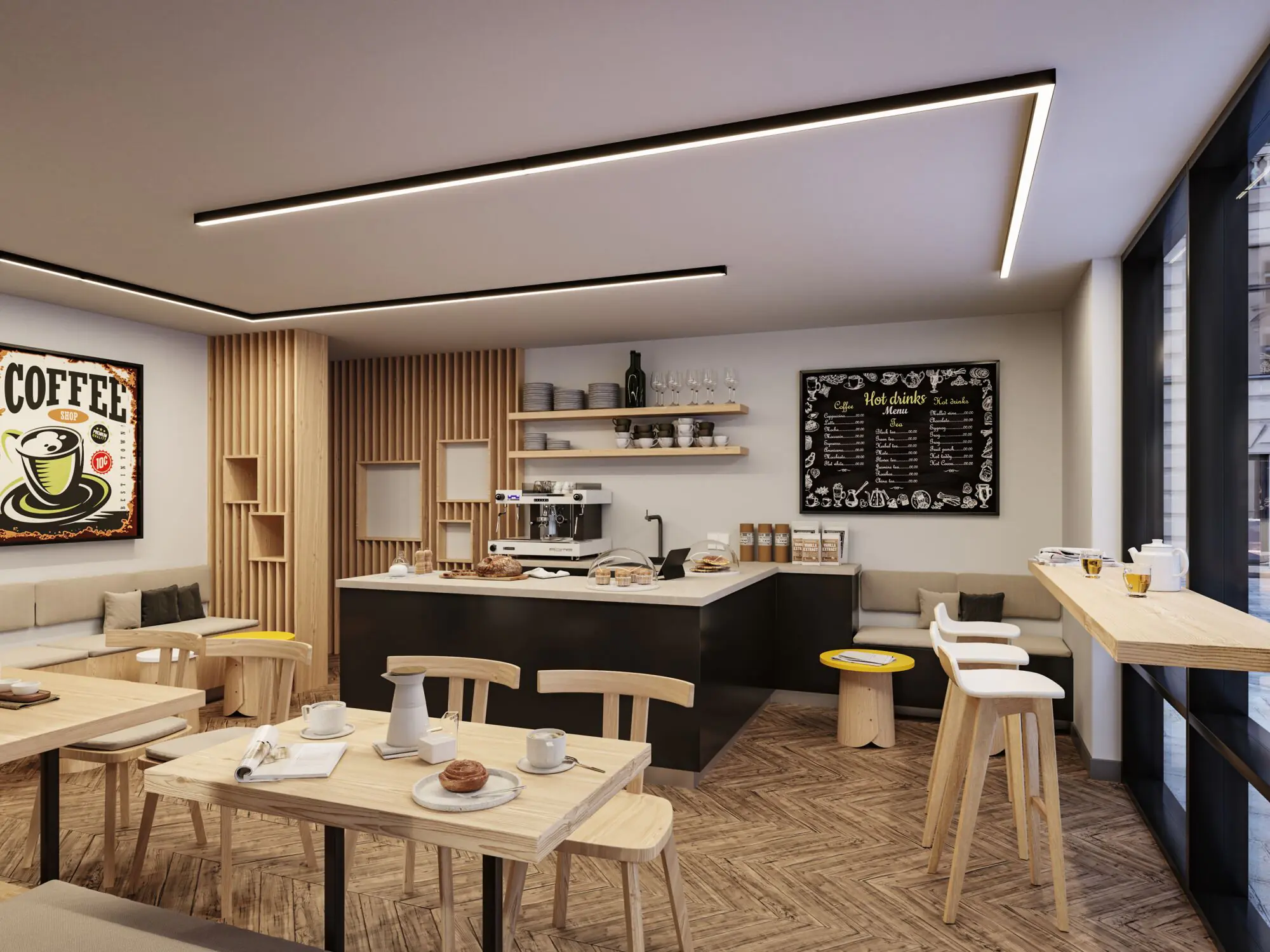 Paulmann Einspeisung für Lichtleiste Linion Power Channel 17 W Aluminium schwarz dimmbar warmweiß