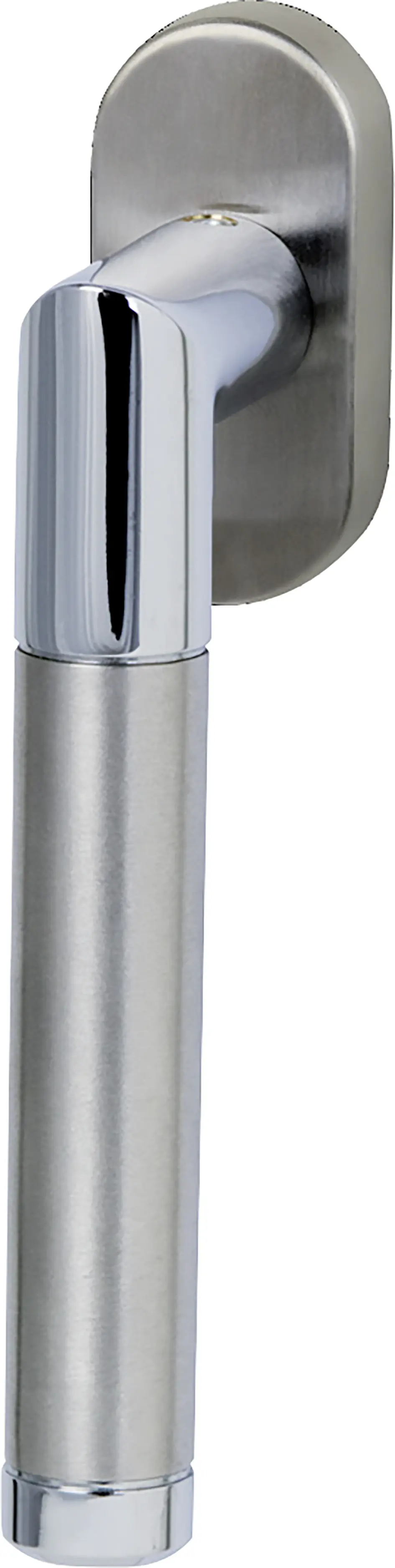 Südmetall Fenstergriff Fair V Edelstahl poliert/satiniert 35-40 mm silber