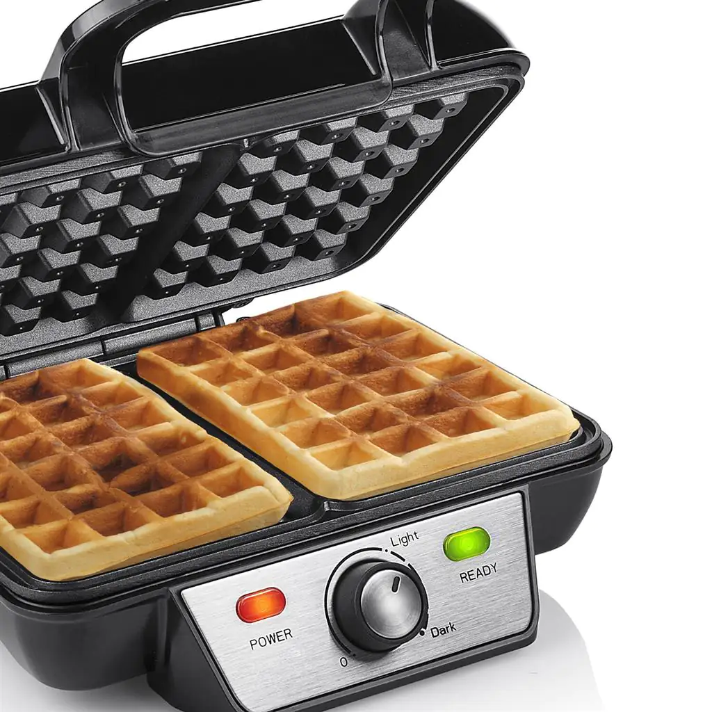 Tristar Waffeleisen WF-2195 für 2 Brüssler Waffeln, 1000 Watt