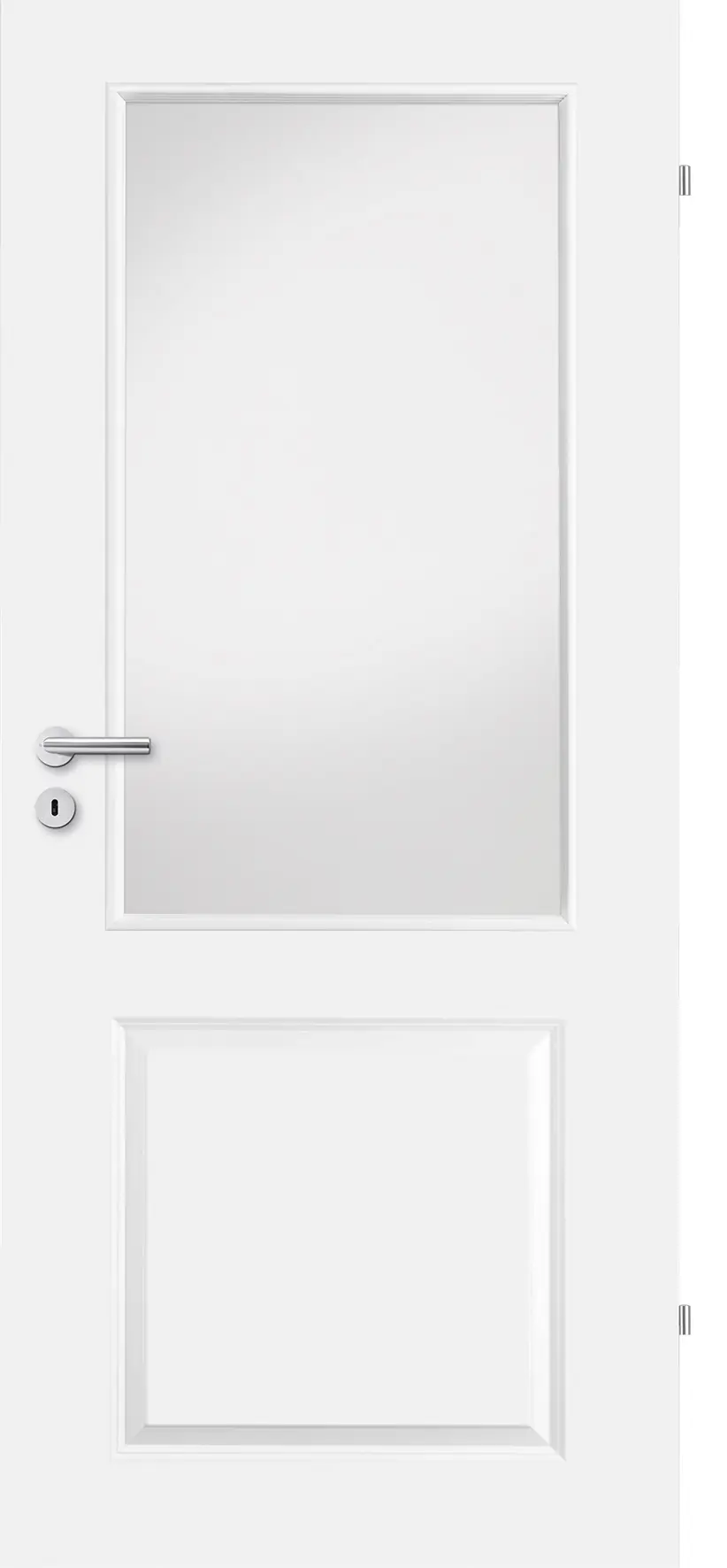 Borne Türblatt Palais Weißlack mit Lichtausschnitt GN Röhrenspan