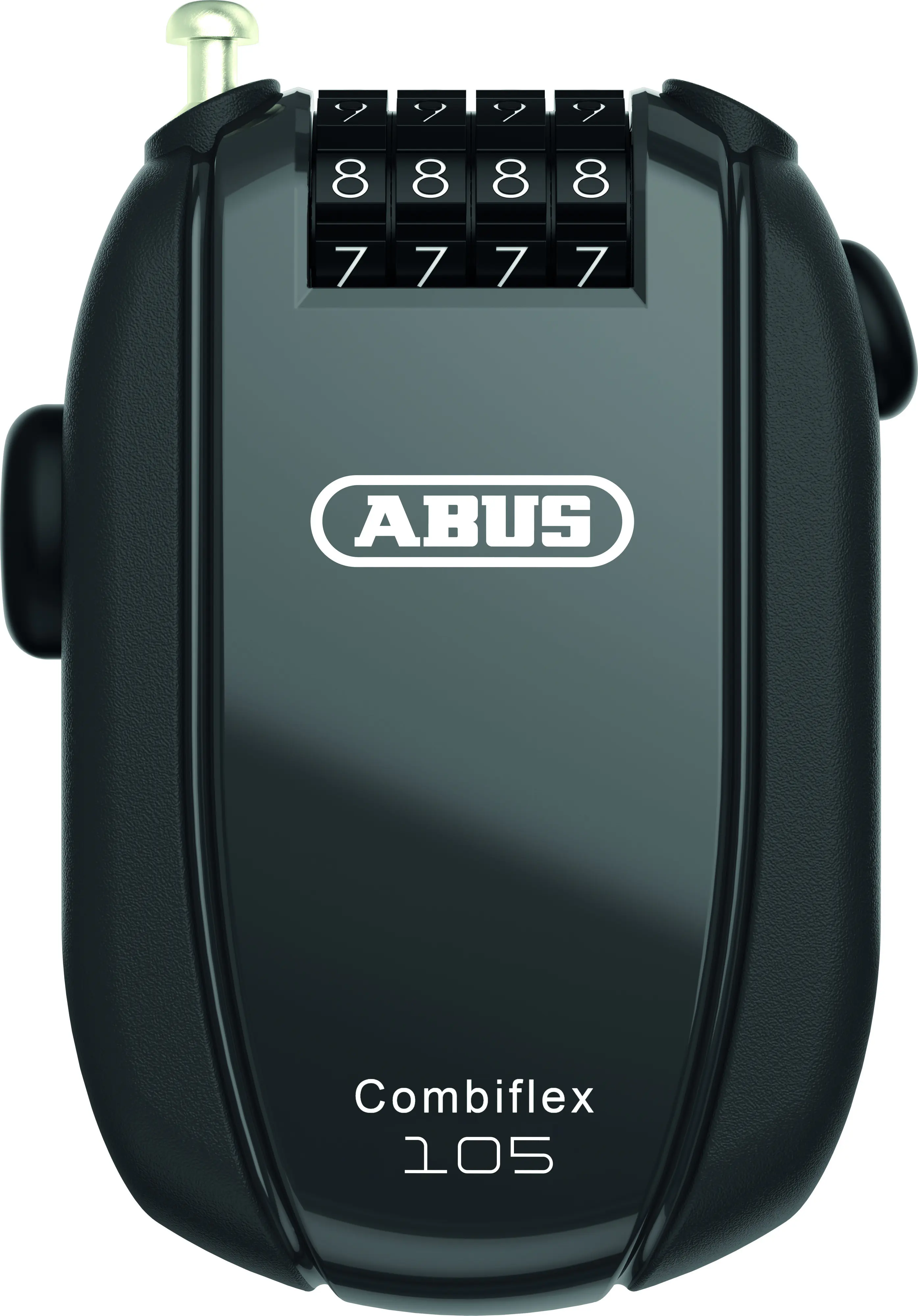 Abus Kabelschloss Combiflex 105 Rest Roll-Back 105 cm x Ø 24 mm schwarz