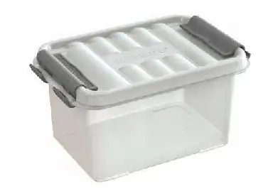 Sunware Aufbewahrungsbox 0,4L transparent 11,8 x 7,7 x 6,2 cm
