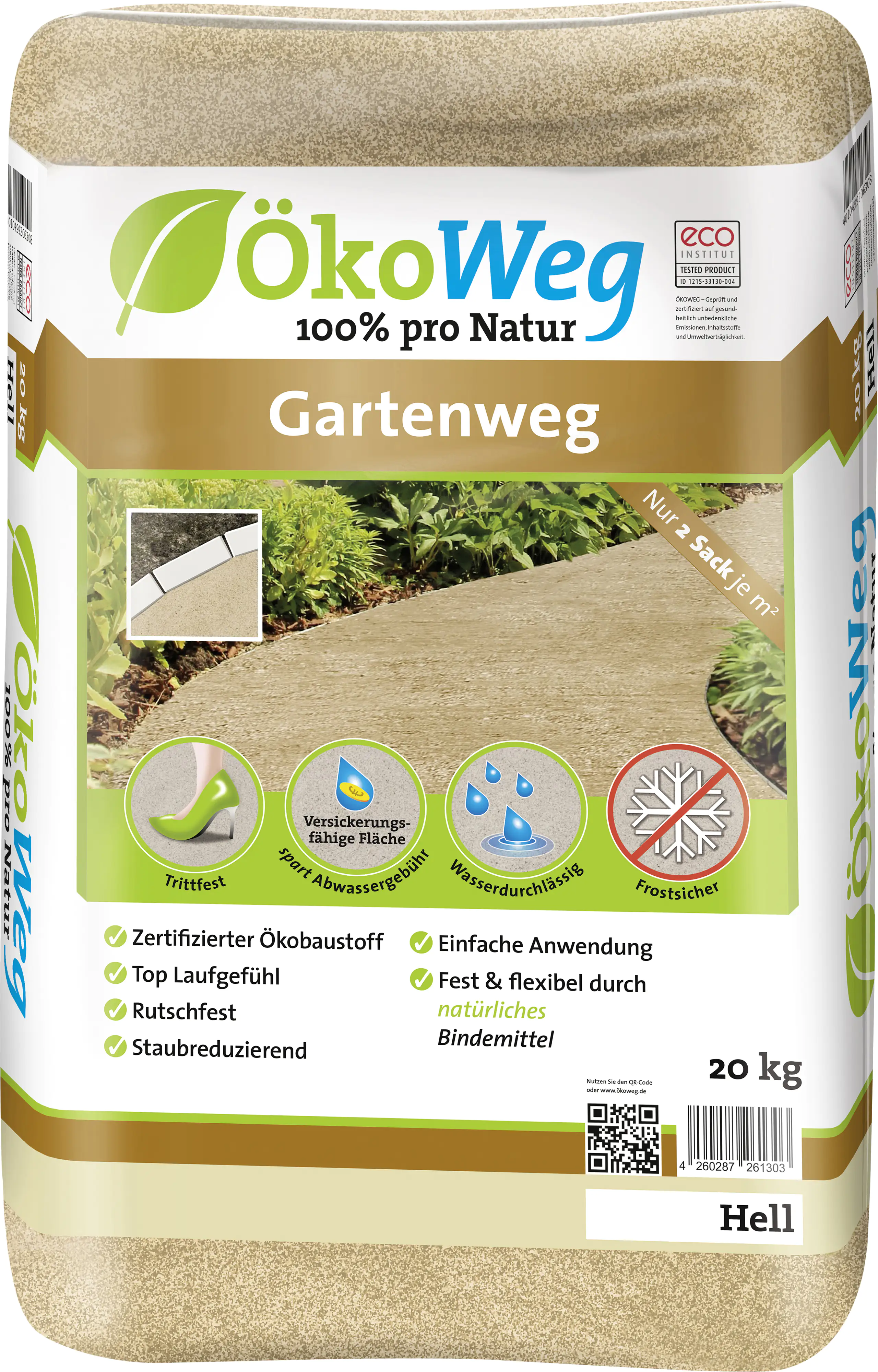 ÖkoWeg Gartenweg hell 20 kg