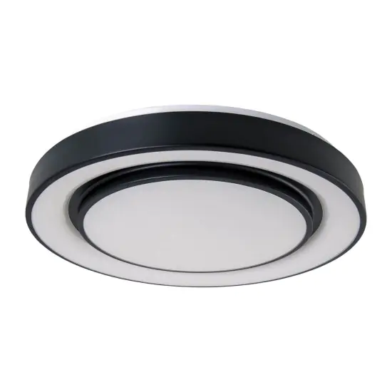 Light&More LED Deckenleuchte Monterey 45W Ø 47,5 cm, schwarz Light&More LED Deckenleuchte Monterey 45W Ø 47,5 cm, schwarz