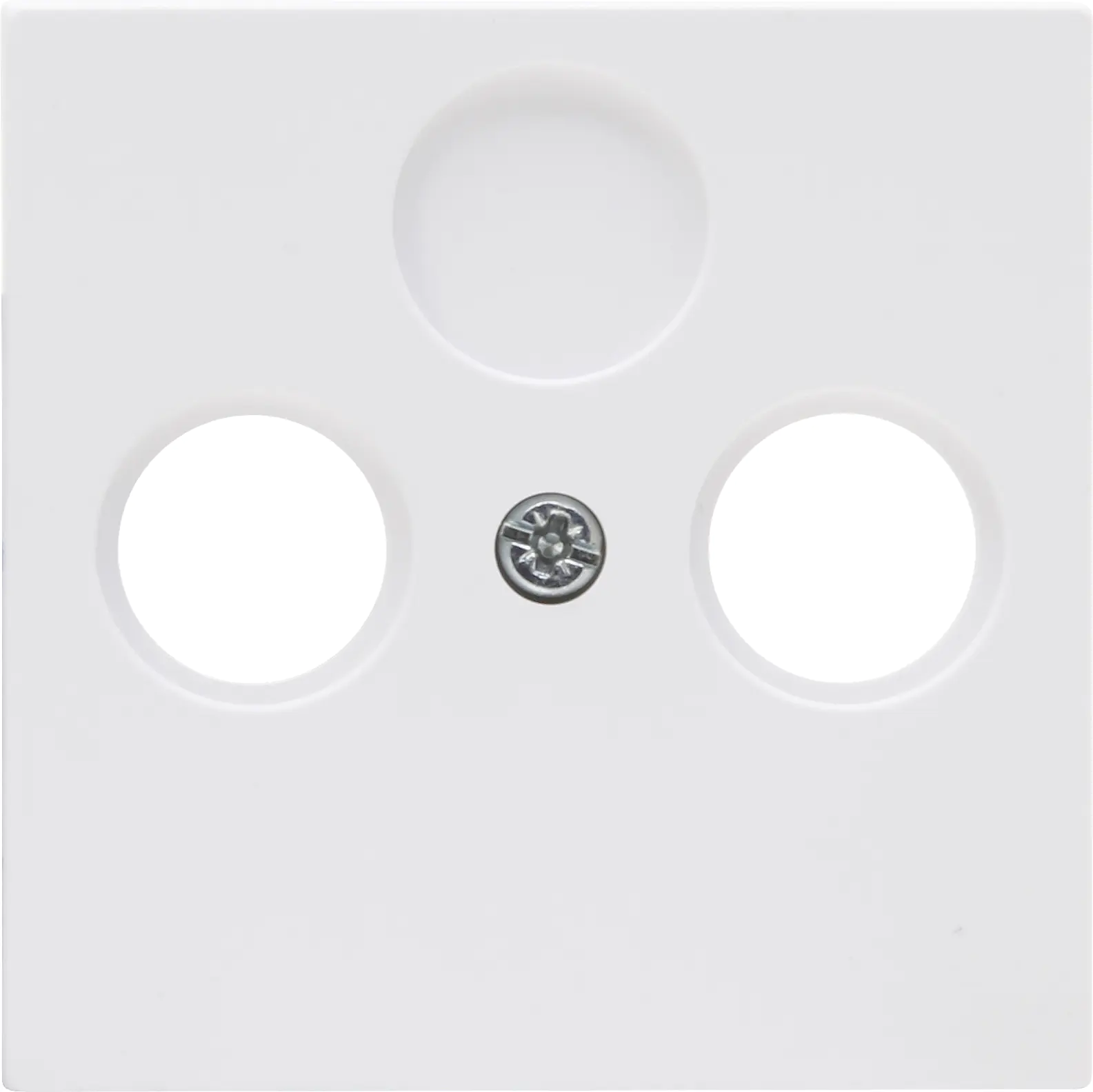 Kopp Abdeckung Antennensteckdose TV/RF Athenis arktisweiß matt, 334950185 Kopp Abdeckung Antennensteckdose TV/RF Athenis arktisweiß matt, 334950185