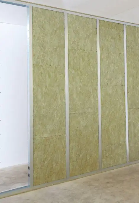 Rockwool Trennwandplatte Sonorock Steinwolle WLG 040