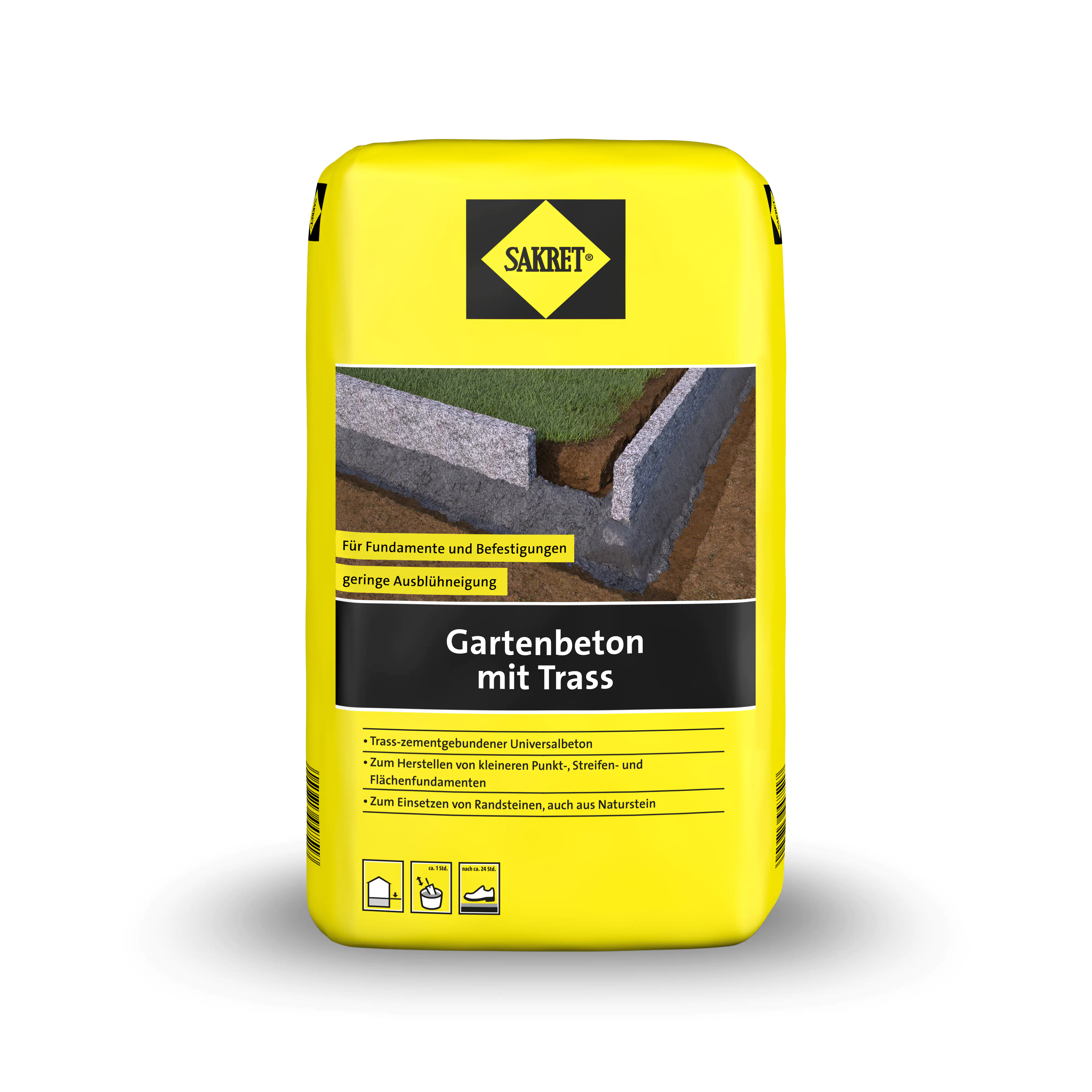 SAKRET Gartenbeton mit Trass 10 kg