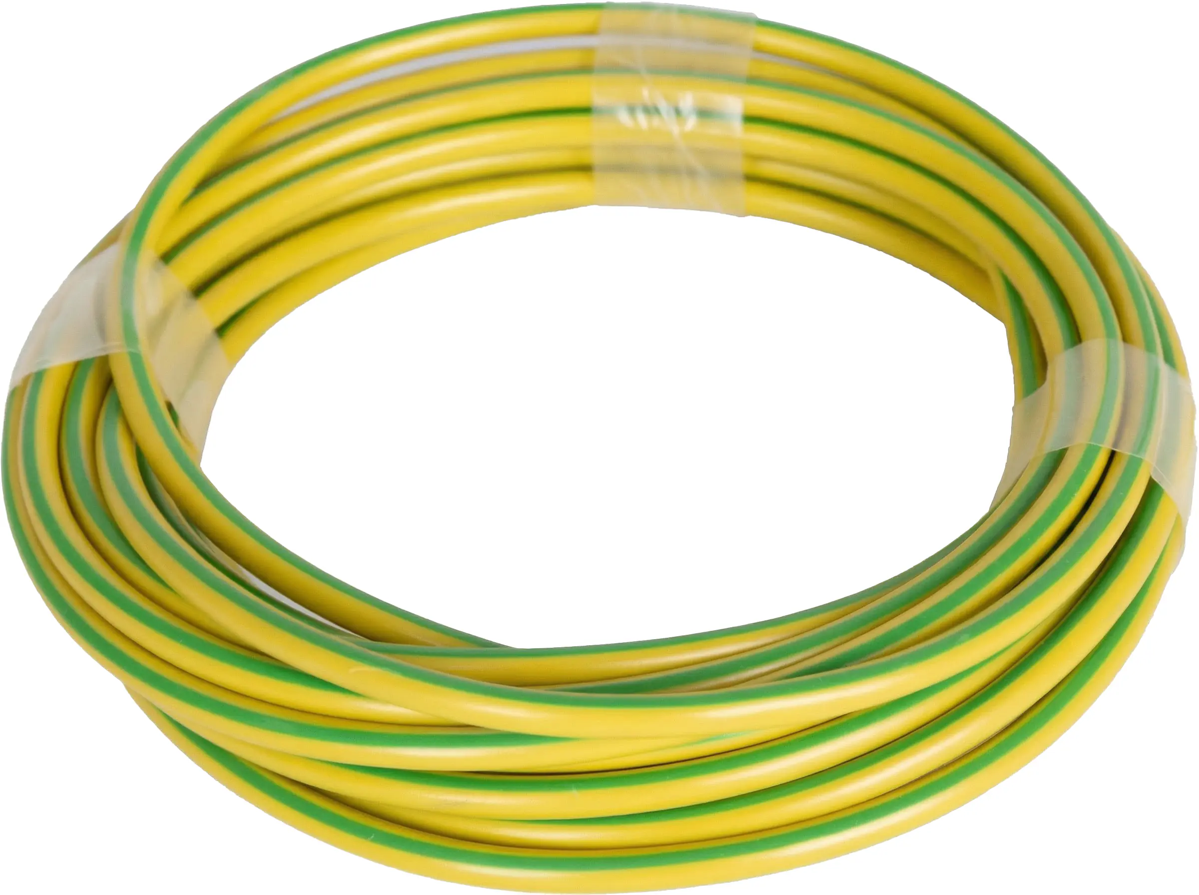 PVC-Aderleitung H07V-K 6 - 5 Meter, grün/gelb