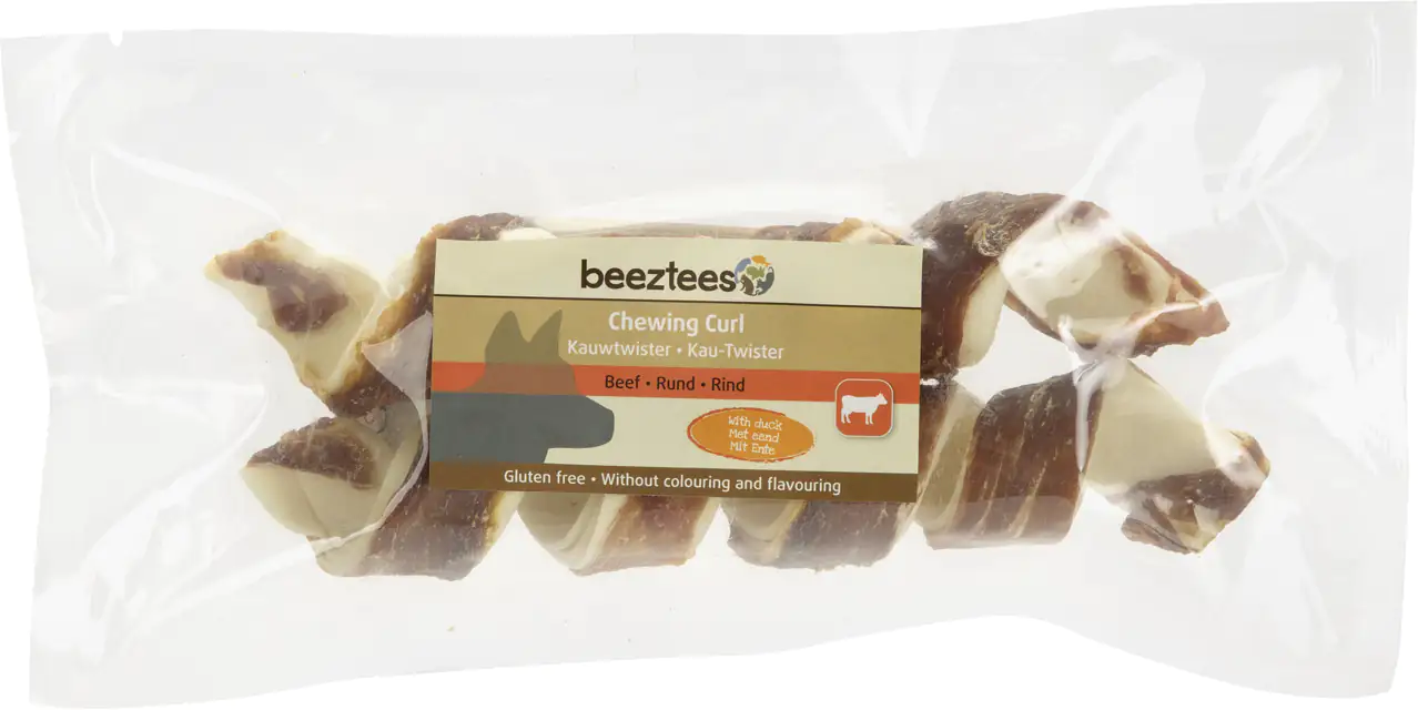 Beeztees Twister Ente Hundesnack 18 cm Beeztees Twister Ente Hundesnack 18 cm