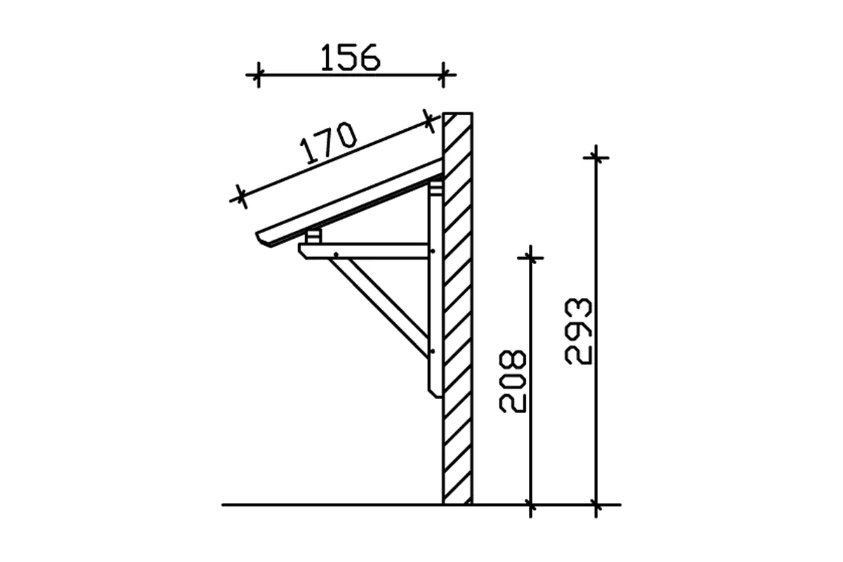 4018211016860_04 SKAN HOLZ Vordach Potsdam Typ 1 176 x 156 cm, lasiert in Nussbaum
