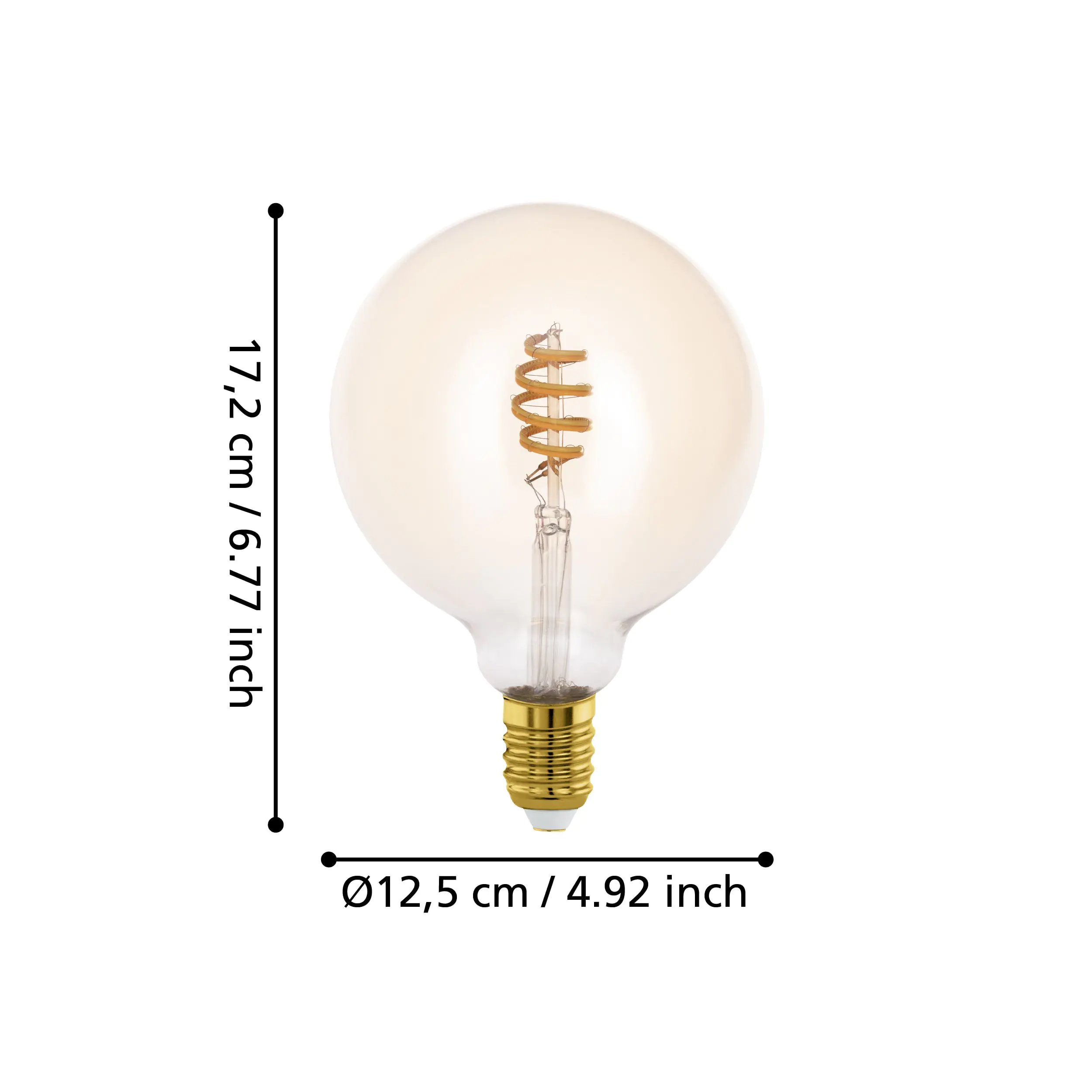 Eglo Connect LED Leuchtmittel-Z G125 Globeform E27 5,5 W Smart connect Z Eglo Connect LED Leuchtmittel-Z G125 Globeform E27 5,5 W Smart connect Z