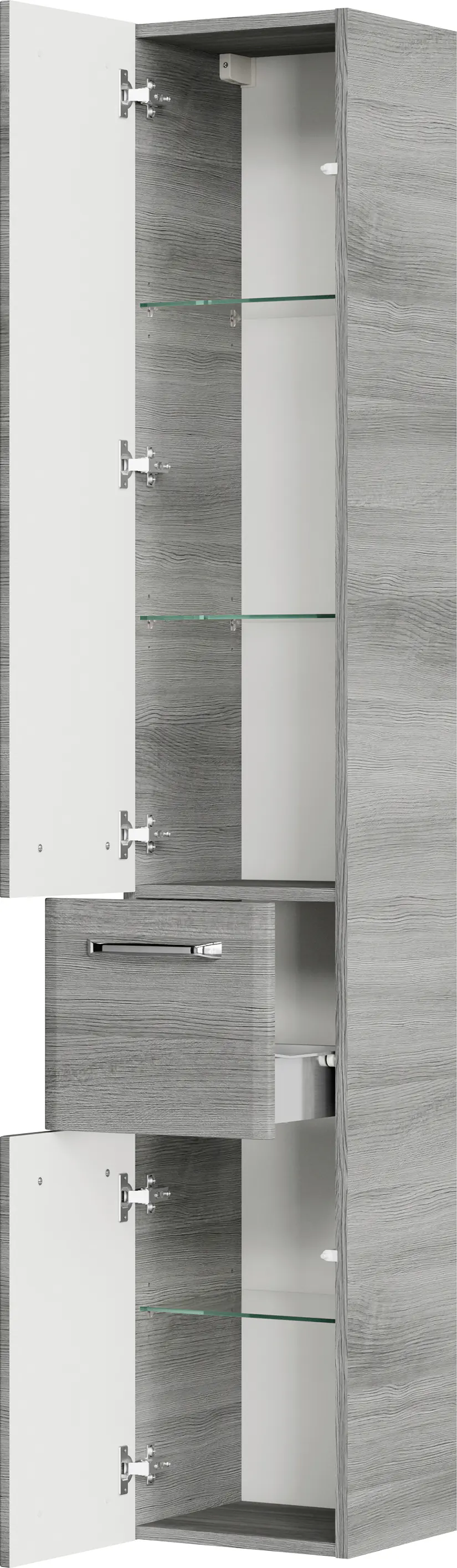 Pelipal Hochschrank Quickset 328 2 Türen1 Schubkasten