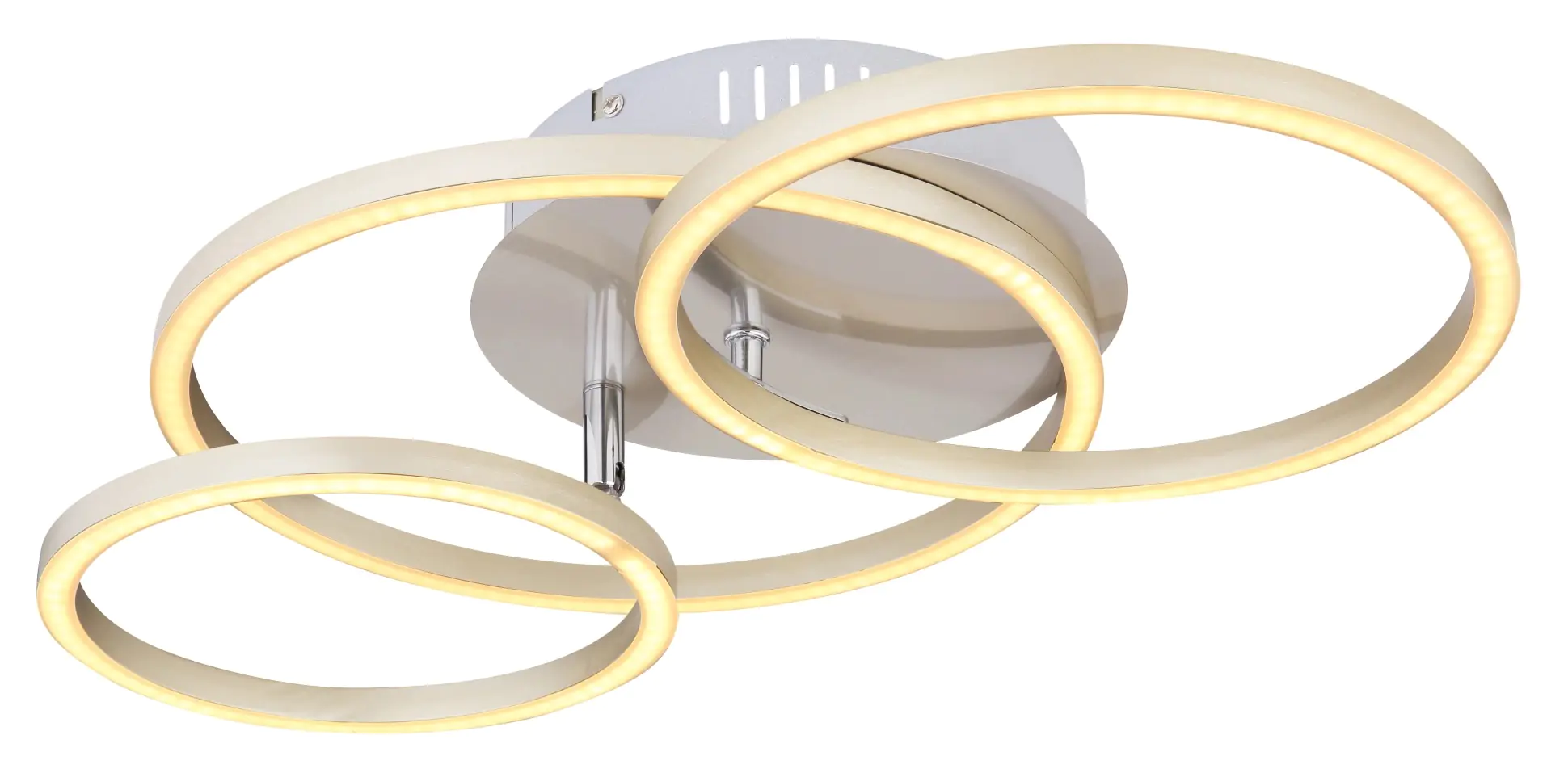 Globo LED-Deckenleuchte KENDY 3 Ringe