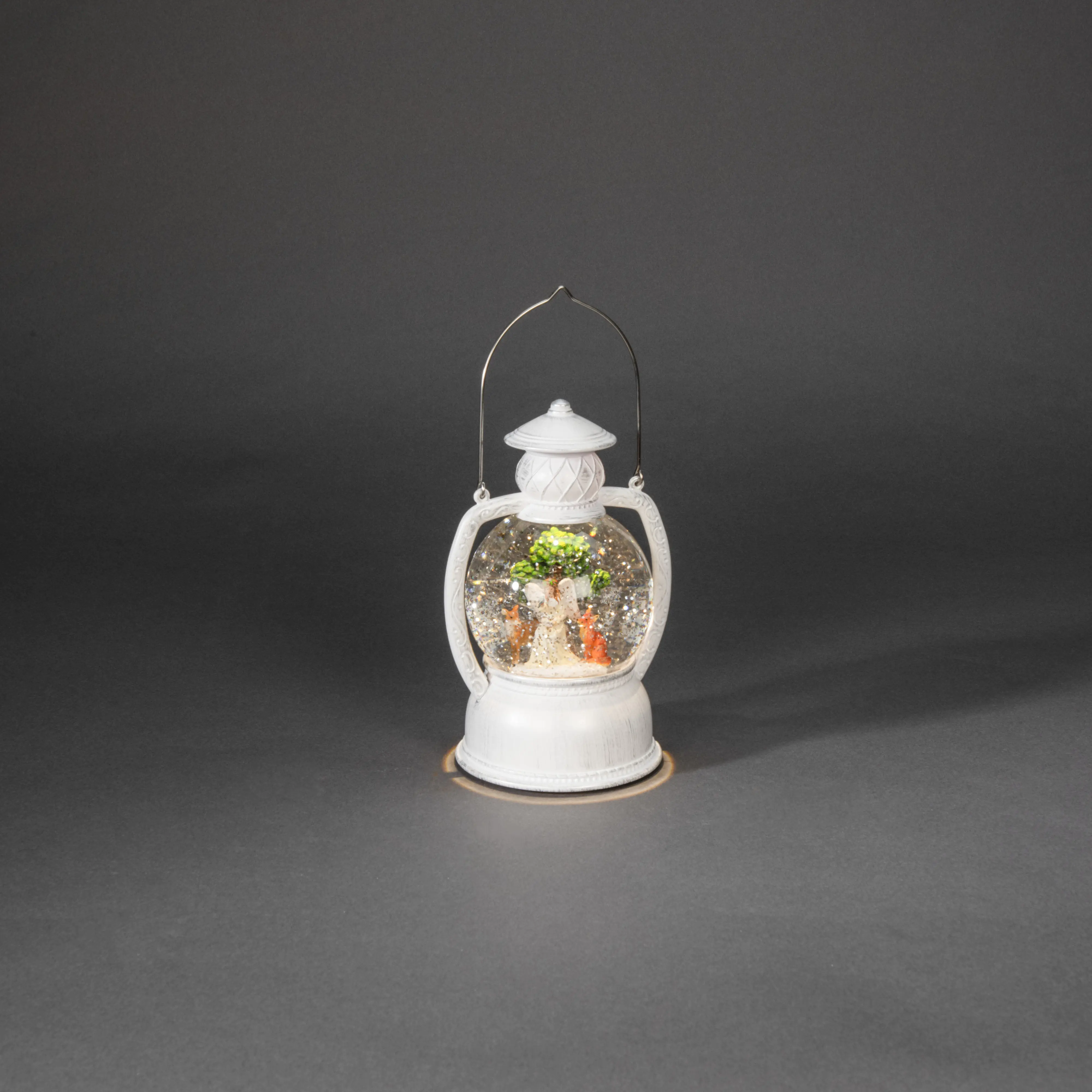 Konstsmide LED Kugellaterne Engel und Rentier 1 warmweiße Diode Konstsmide LED Kugellaterne Engel und Rentier 1 warmweiße Diode