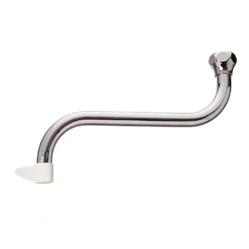 Cornat Rohrauslauf S-Form 25 cm verchromt