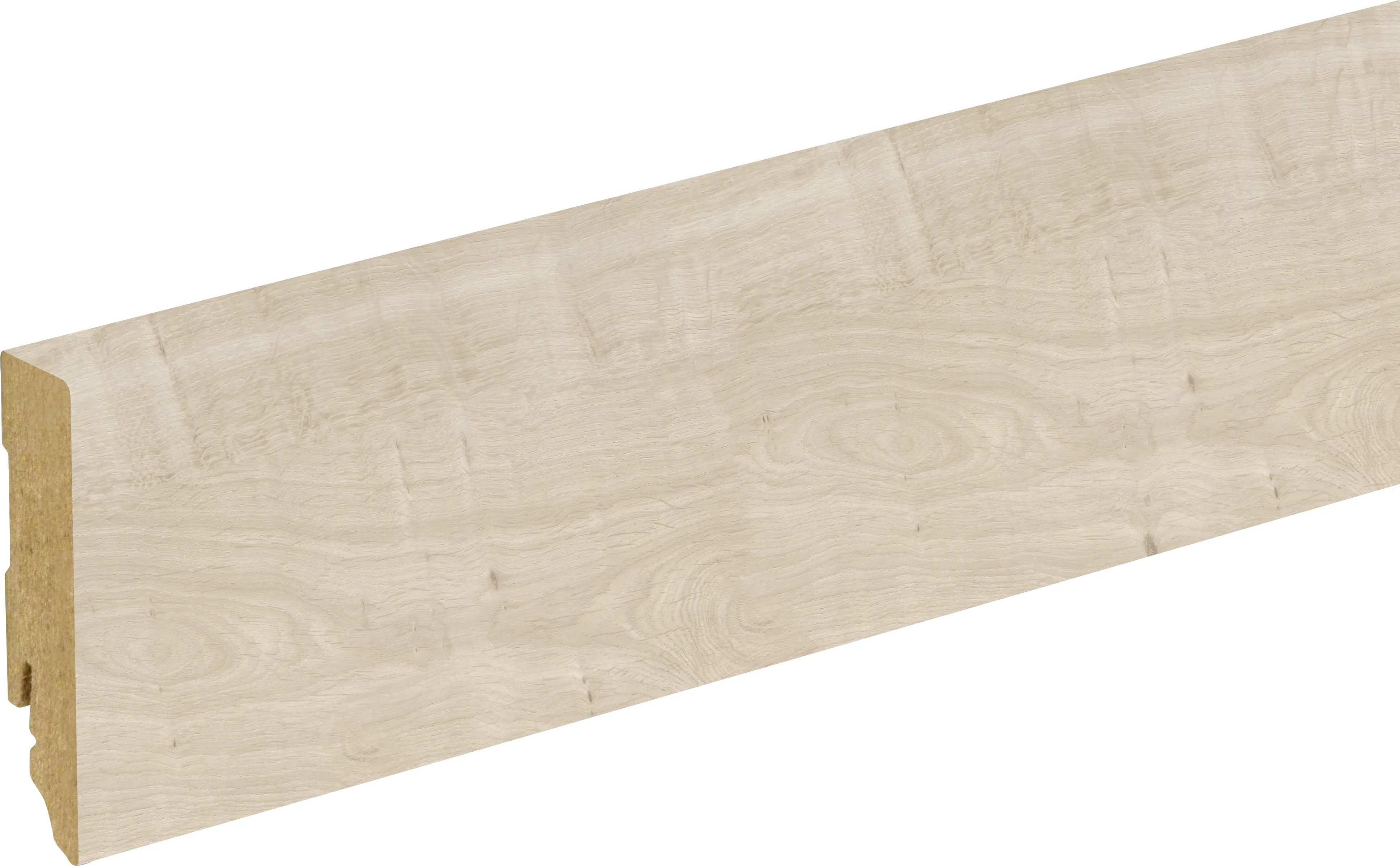 Neuhofer Fußleiste 240 cm 70 x 19 mm Yukon Eiche hell