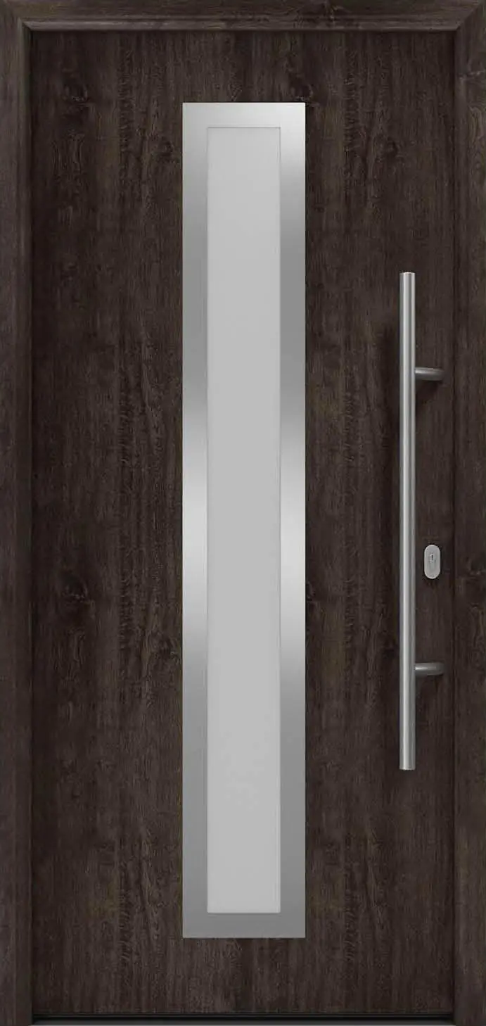 EcoStar Haustür ISOPRO IP 700S night oak 110 x 210 cm EcoStar Haustür ISOPRO IP 700S night oak 110 x 210 cm