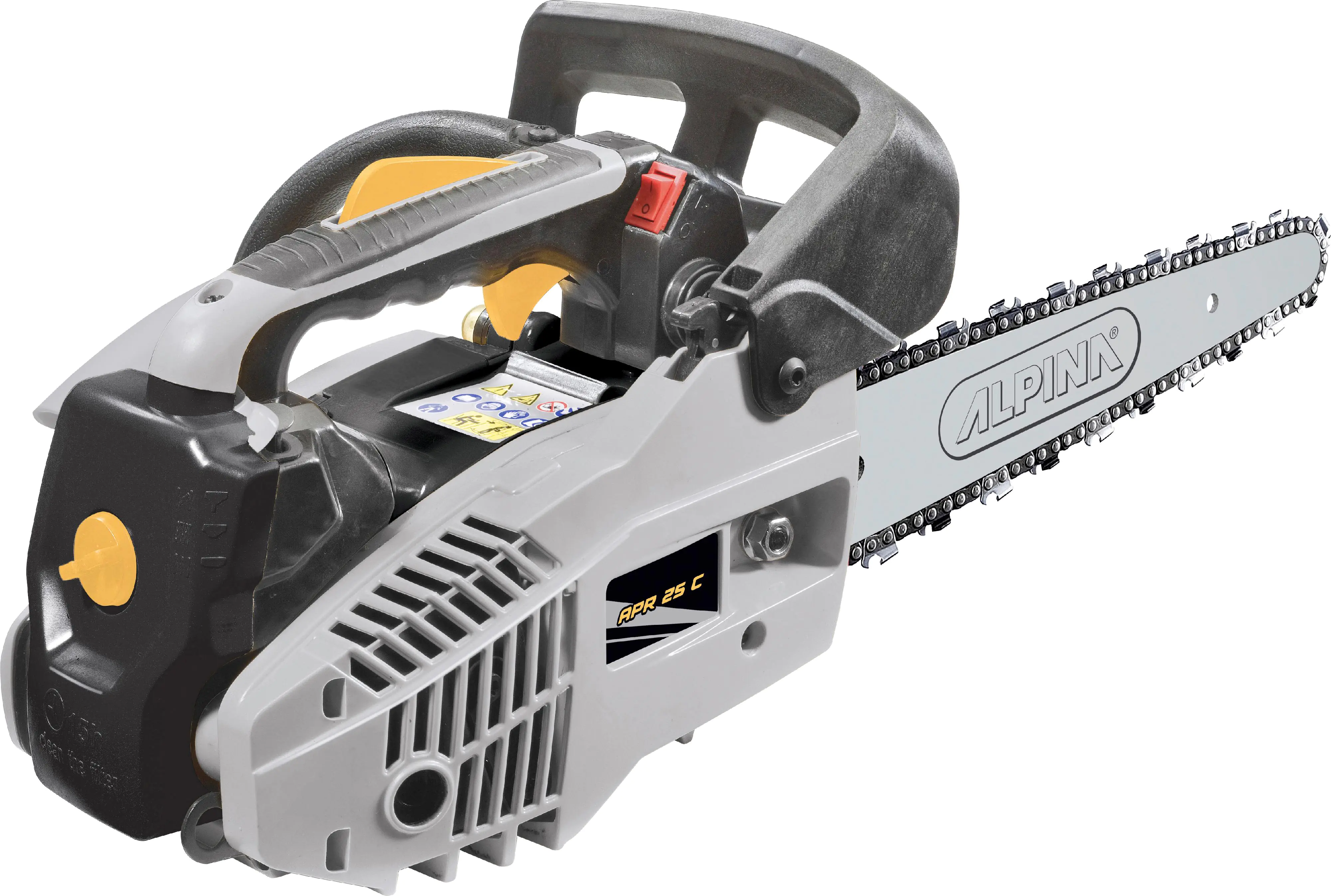 Alpina Benzin-Kettensäge APR 25 C 25 cm Schwertlänge 0,9 kW Alpina Benzin-Kettensäge APR 25 C 25 cm Schwertlänge 0,9 kW