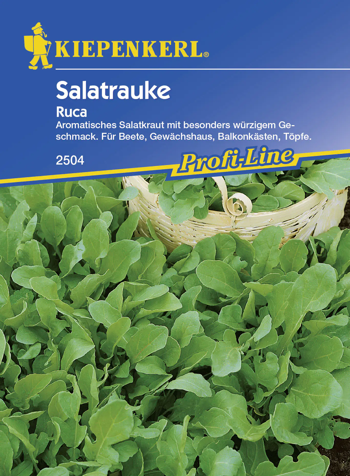 Kiepenkerl Salatrauke Ruca Eruca sativa, Inhalt: ca. 400 Pflanzen Kiepenkerl Salatrauke Ruca Eruca sativa, Inhalt: ca. 400 Pflanzen