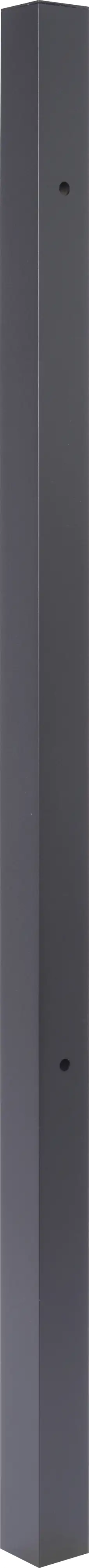 Alberts Klobenpfosten Columbus 240 cm 60 x 60 mm matt schwarz