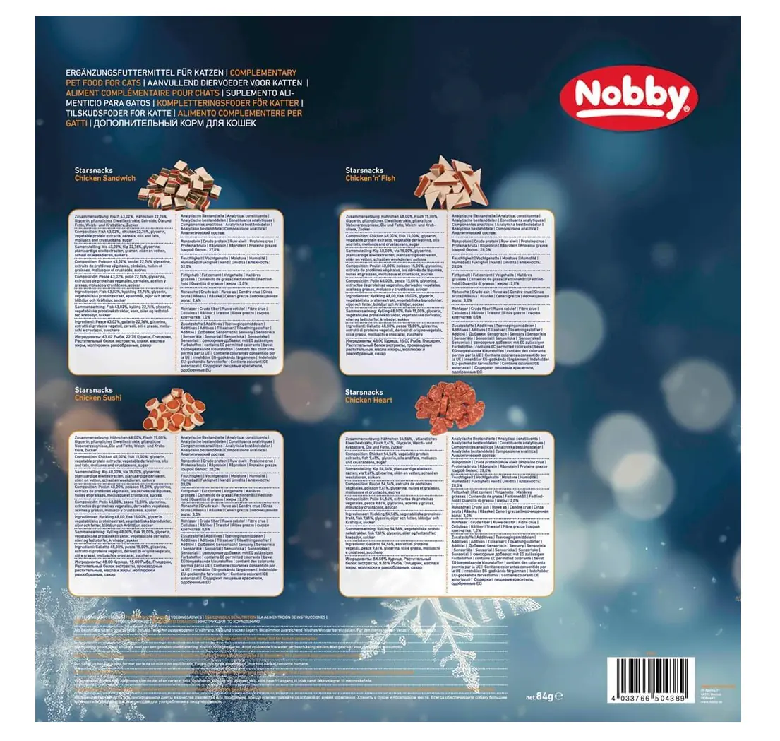 Nobby Adventskalender StarSnack für Katzen