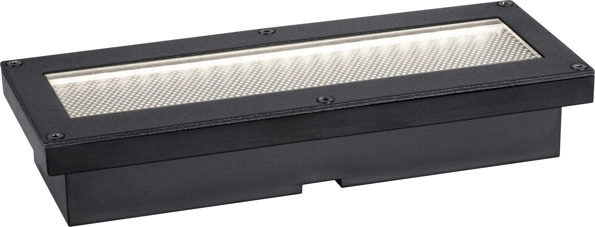 Paulmann LED Solar-Bodeneinbauleuchte Domenic schwarz 20 x 8 cm