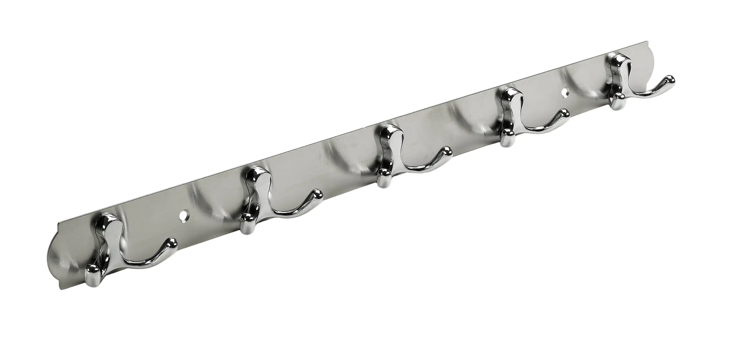 Hettich Garderobenleiste 5 Haken 48,5 x 3,8 x 3,3 cm silber Hettich Garderobenleiste 5 Haken 48,5 x 3,8 x 3,3 cm silber