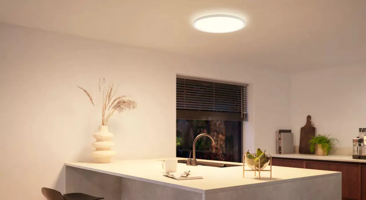 Philips Hue LED Deckenleuchte Tento + Wandschalter eckig  weiß 39,5 x 39,5 cm warmweiß-kaltweiß Philips Hue LED Deckenleuchte Tento + Wandschalter eckig  weiß 39,5 x 39,5 cm warmweiß-kaltweiß