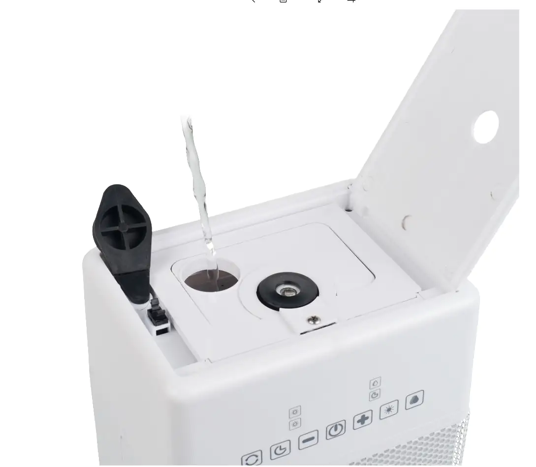 Tristar Keramik Heizlüfer KA 5266 1800 Watt, mit Luftbefeuchterfunktion