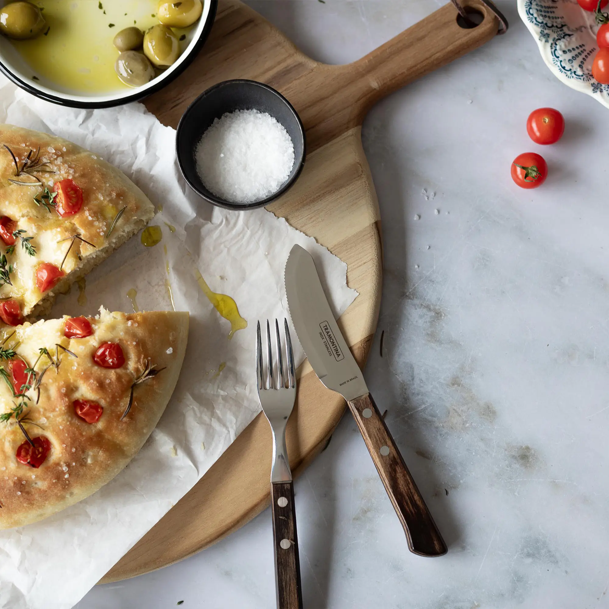 Tramontina Provence Servier- & Pizzabrett 52 x 40 cm Tramontina Provence Servier- & Pizzabrett 52 x 40 cm