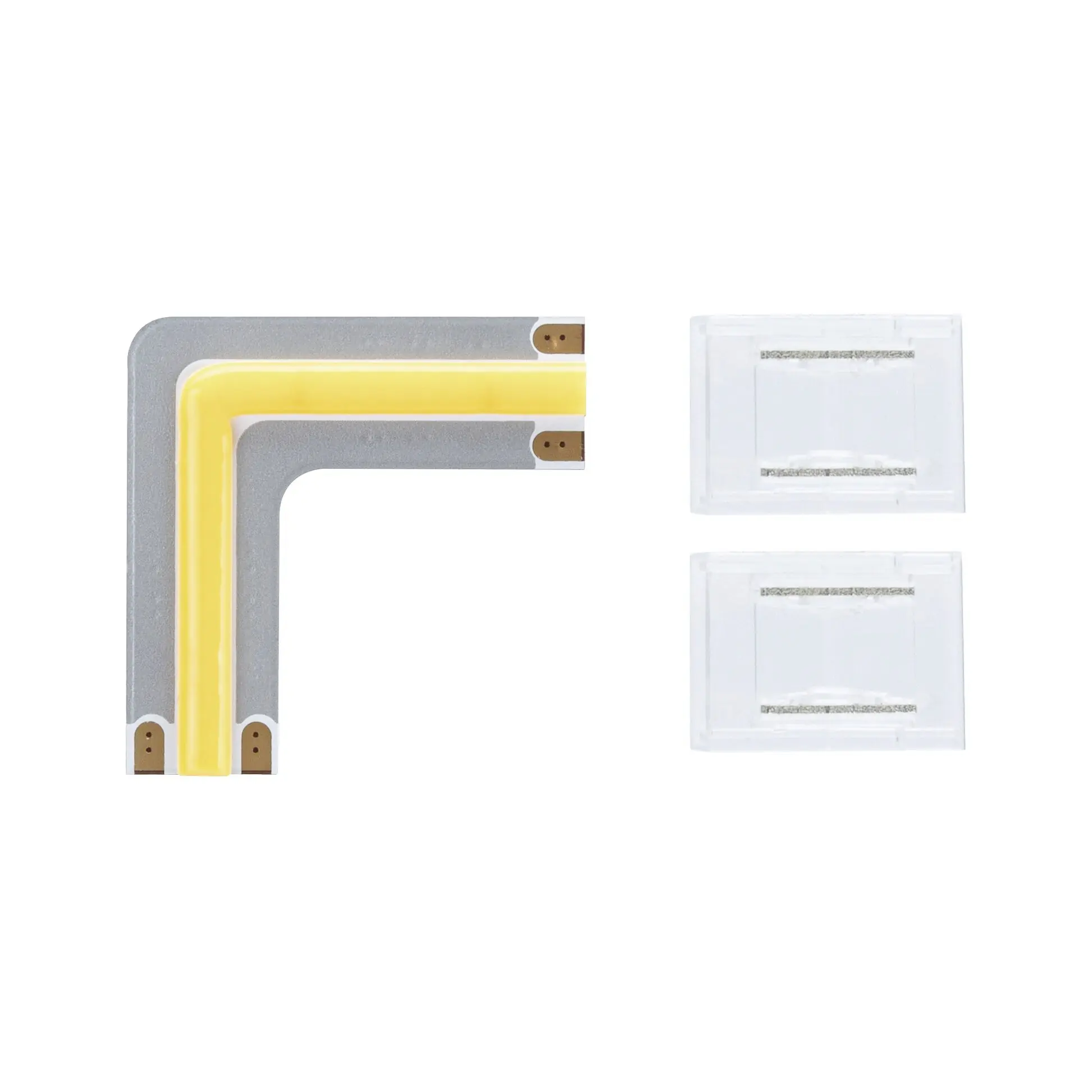 Paulmann MaxLED 500 Stripe-Ecke warmweiß Full-Line COB 90° silber