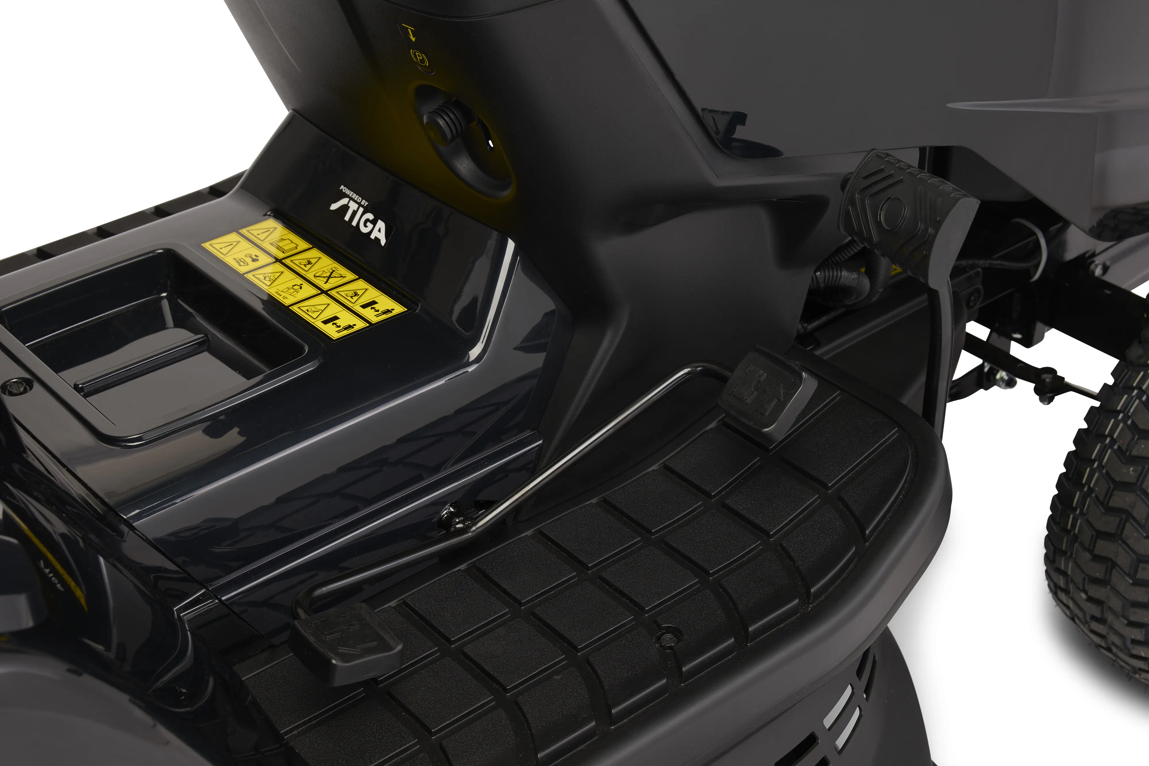 Alpina Rasentraktor AT4 98 HWA 98 cm Schnittbreite Zweizylinder Motor, inkl. Mulchkit