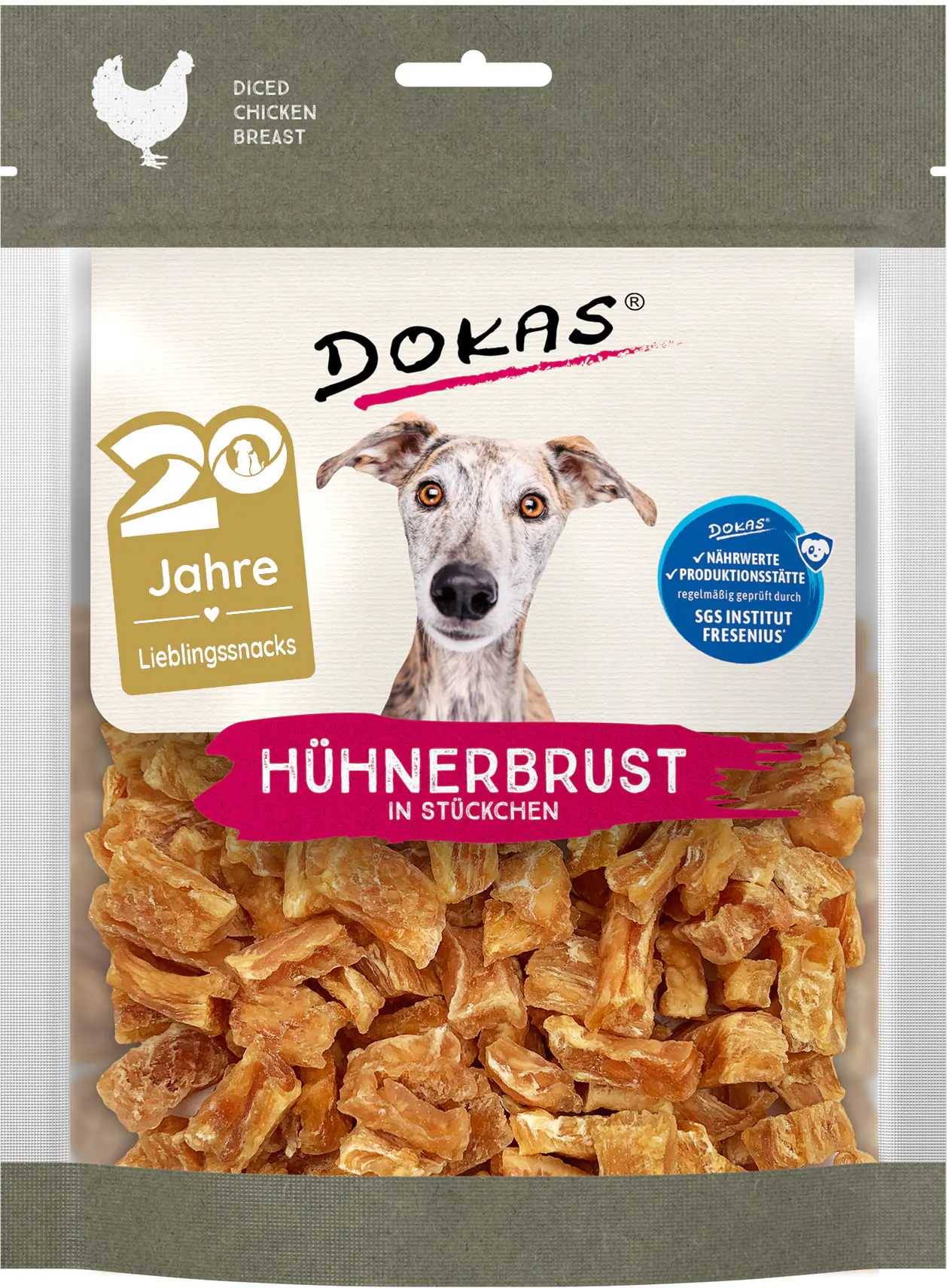 Dokas Tierwohl Hühnerbrust in Stücken 170 g