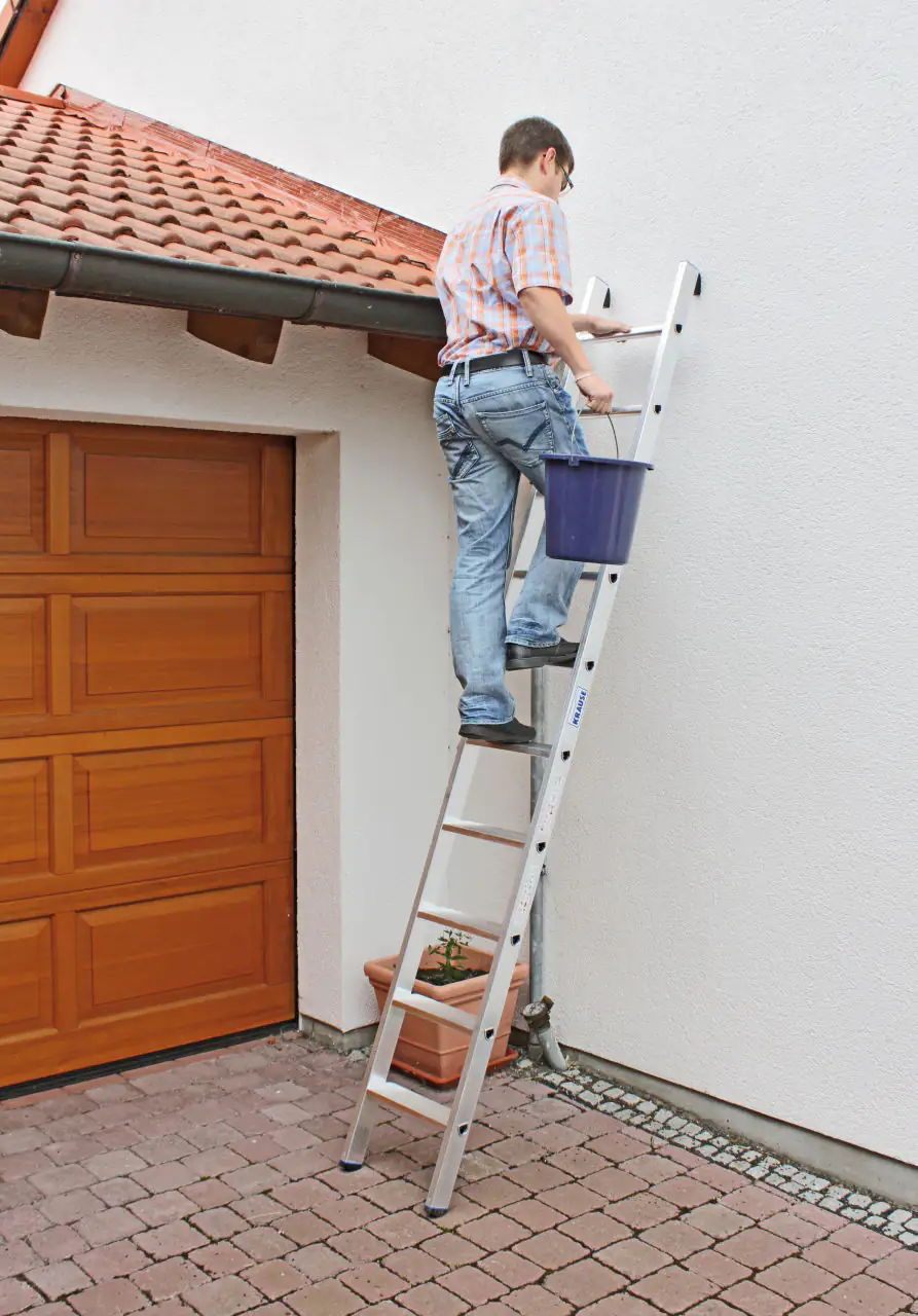 Krause Aluminium-Anlegeleiter STABILO +S 2,70 m