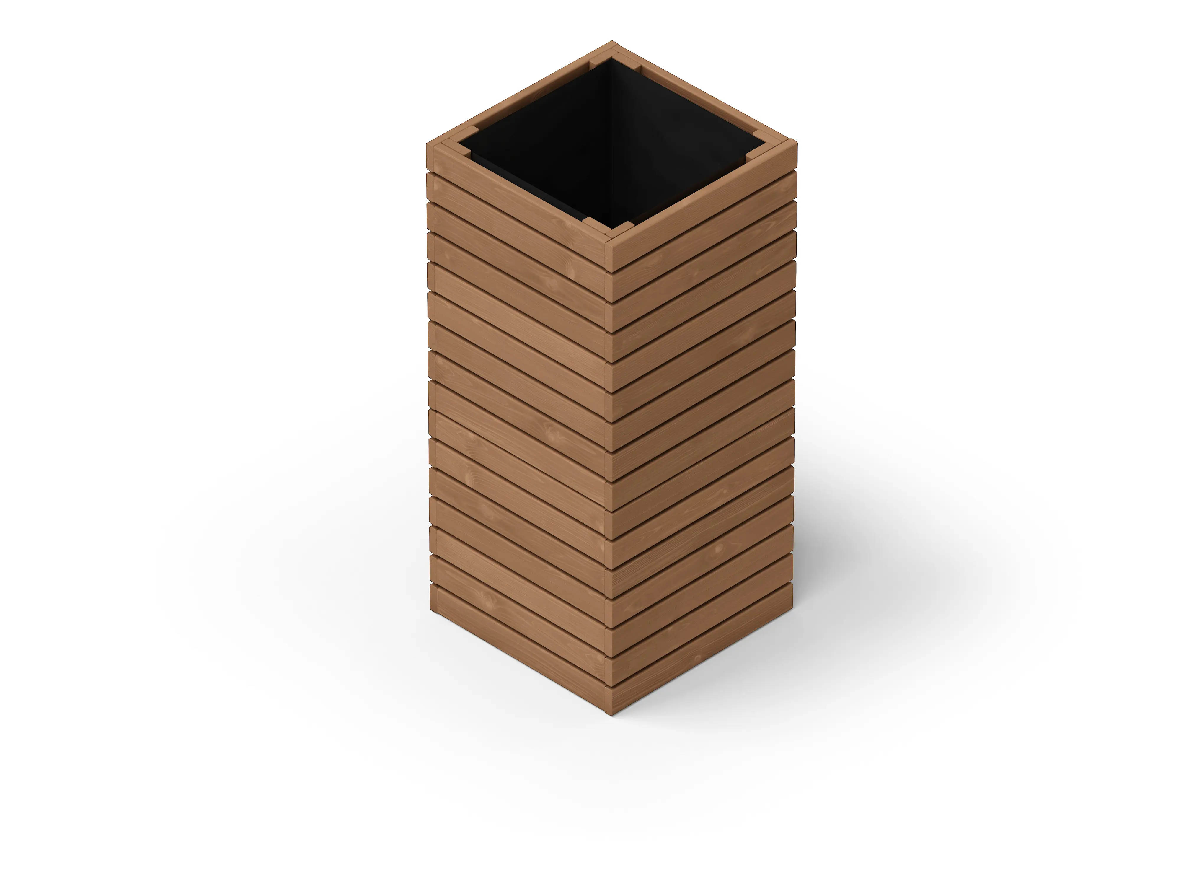 Upyard Hochbeet hoch ProPlanter Single Holz 36,5 x 36,5 cm natur