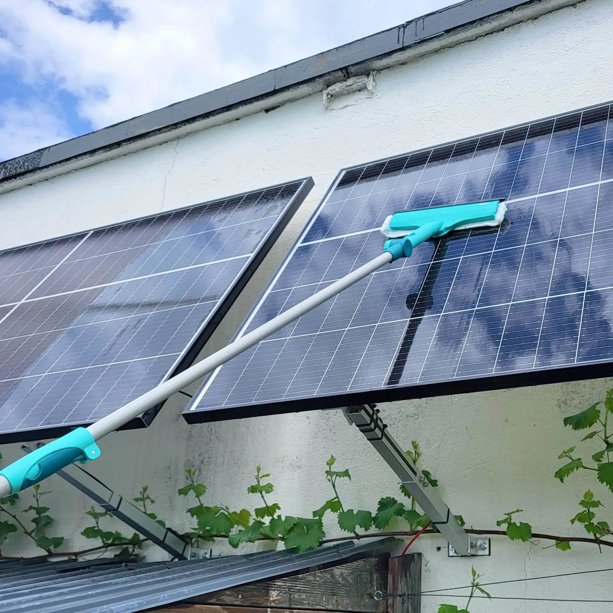 Leifheit Fensterwischer 3in1 mit Teleskopstiel und Gelenk Leifheit Fensterwischer 3in1 mit Teleskopstiel und Gelenk