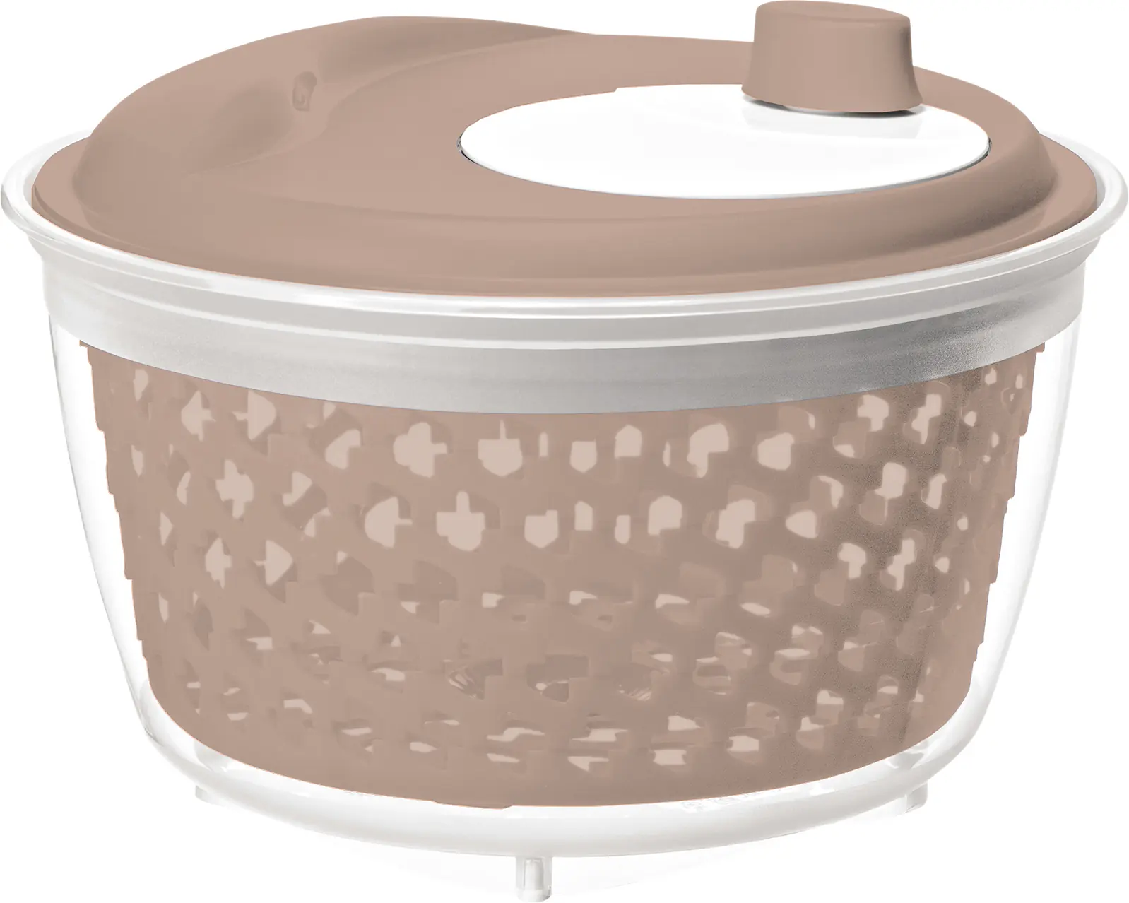 Rotho Salatschleuder FRESH 4,5 l, meadow rose