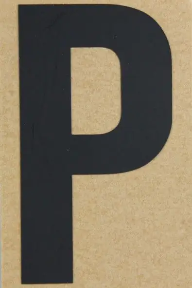 Conacord Klebebuchstabe 55 x 50 mm