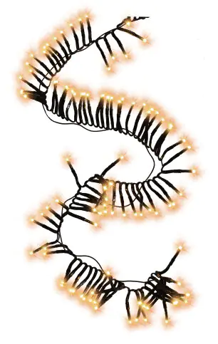 TrendLine LED-Lichterkette Cluster Außen 6 m warmweiß-transparent mit Timer, Dimmer TrendLine LED-Lichterkette Cluster Außen 6 m warmweiß-transparent mit Timer, Dimmer