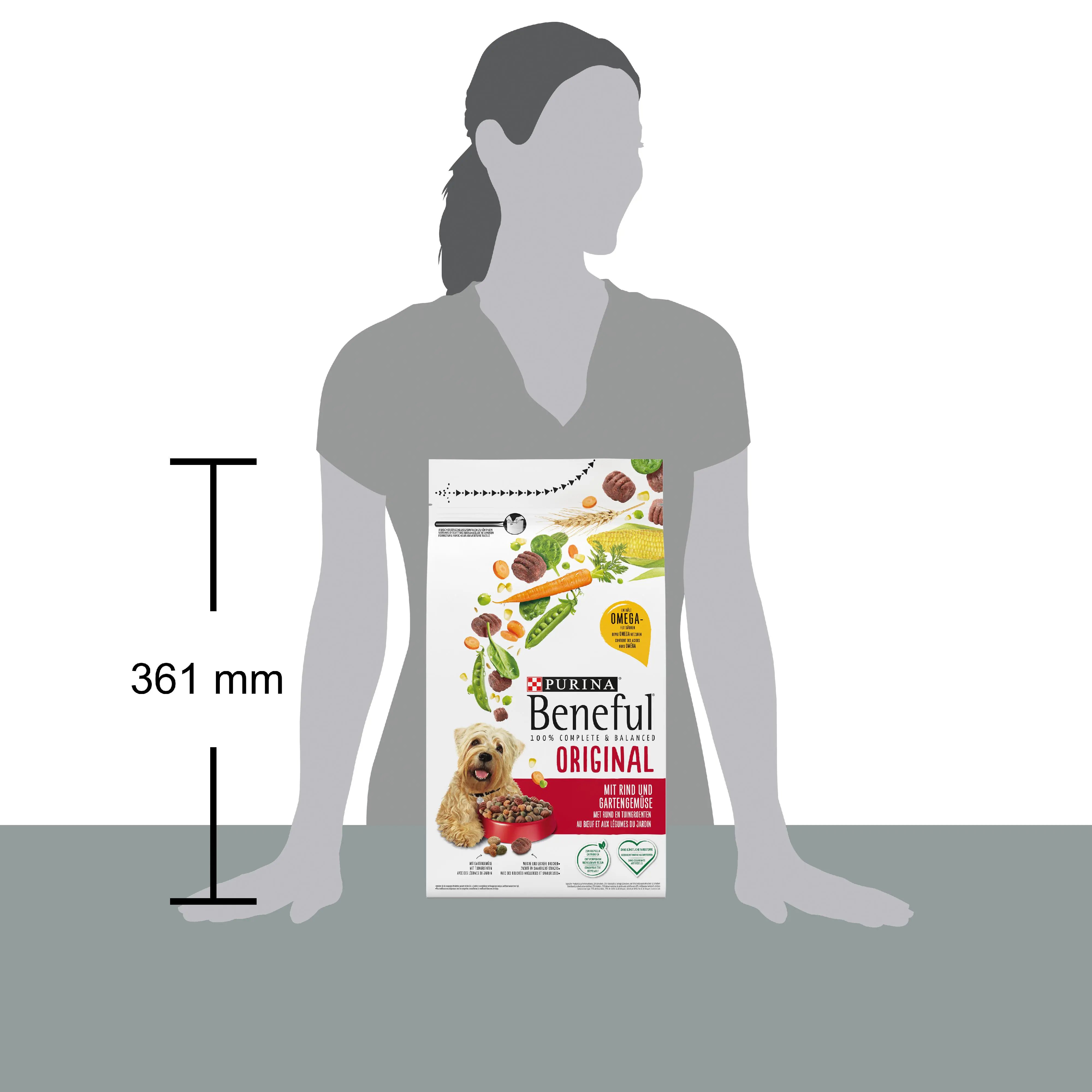 Beneful Hundefutter Original mit Rind & Gartengemüse 1,4 kg Beneful Hundefutter Original mit Rind & Gartengemüse 1,4 kg